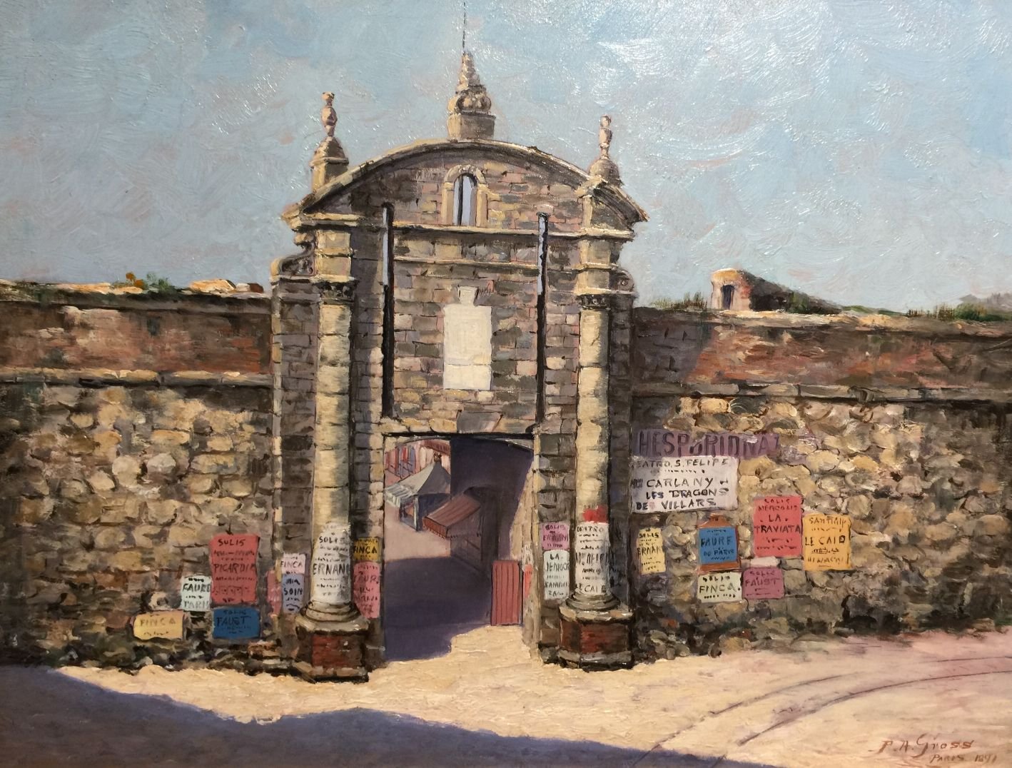 Peter Alfred Gross "Puerta de la Ciudadela"