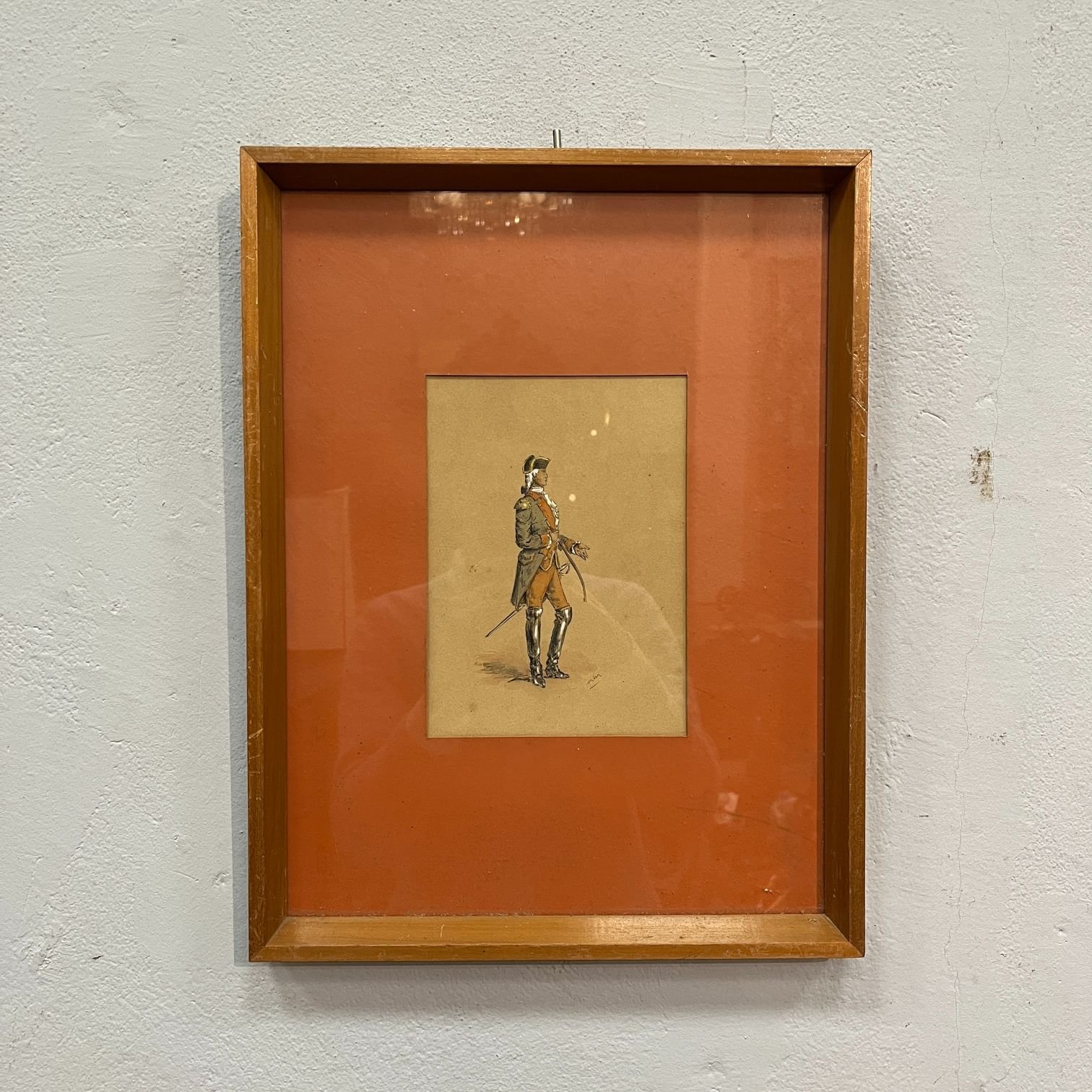 Acuarela y tinta "Sansón"