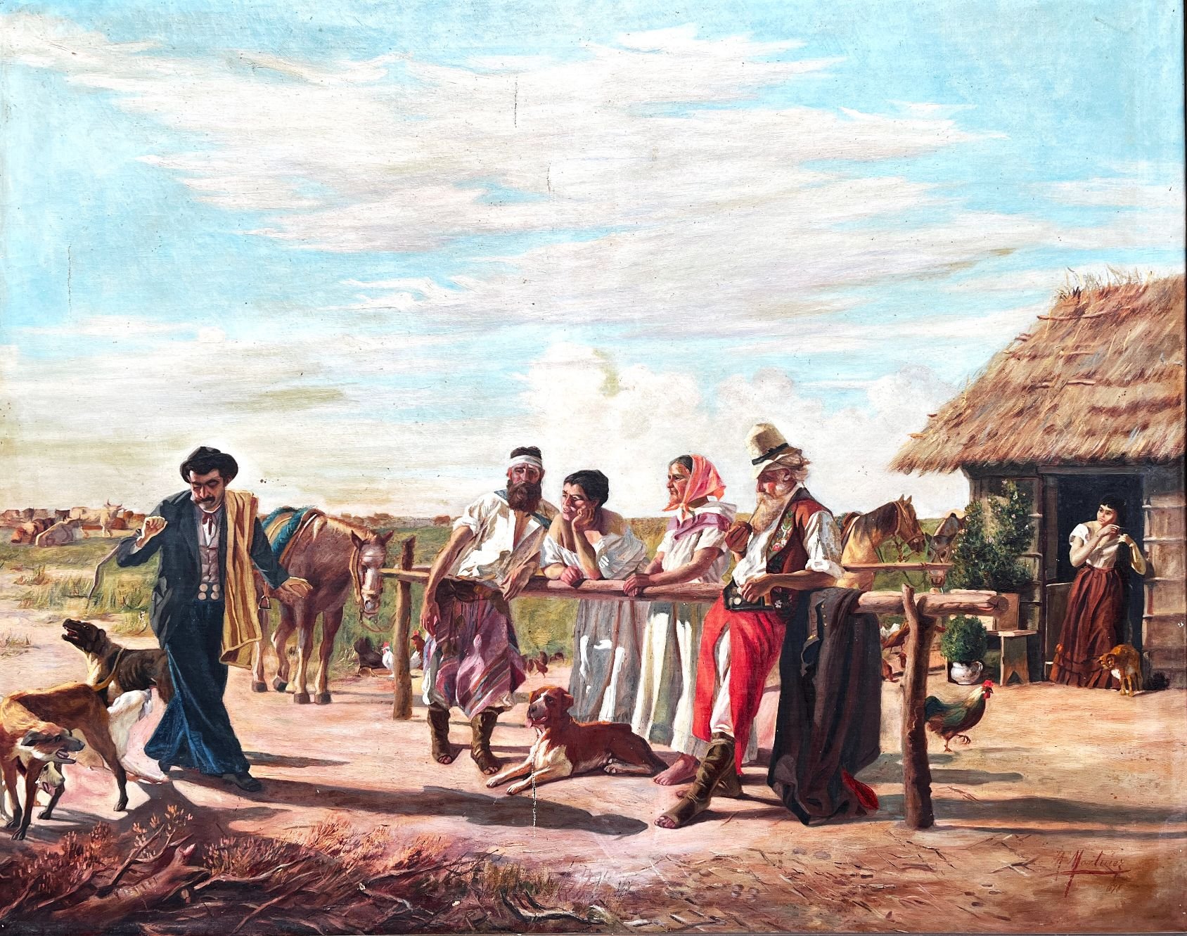 "Los tres chiripás"