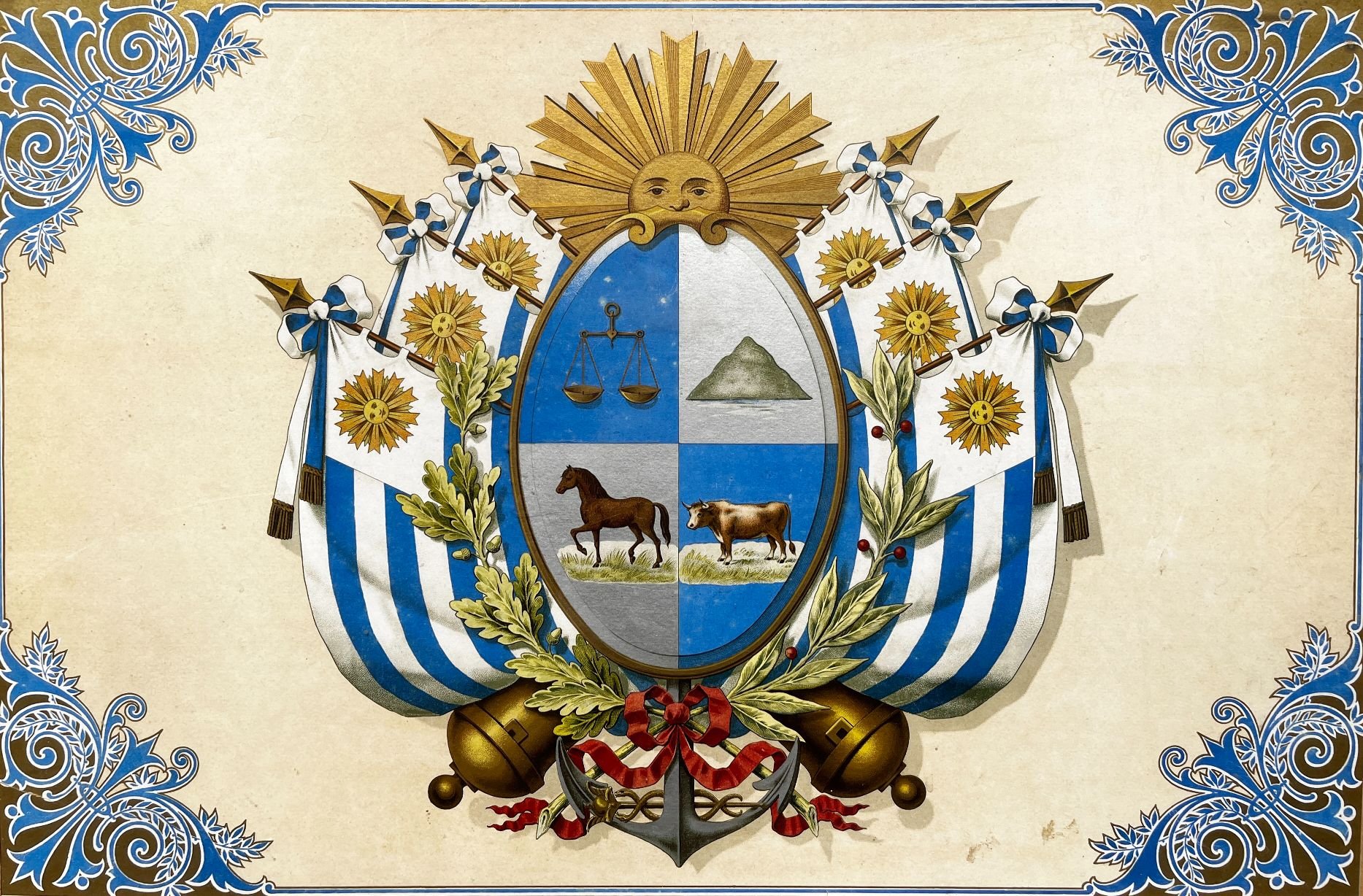 Escudo de armas uruguayo
