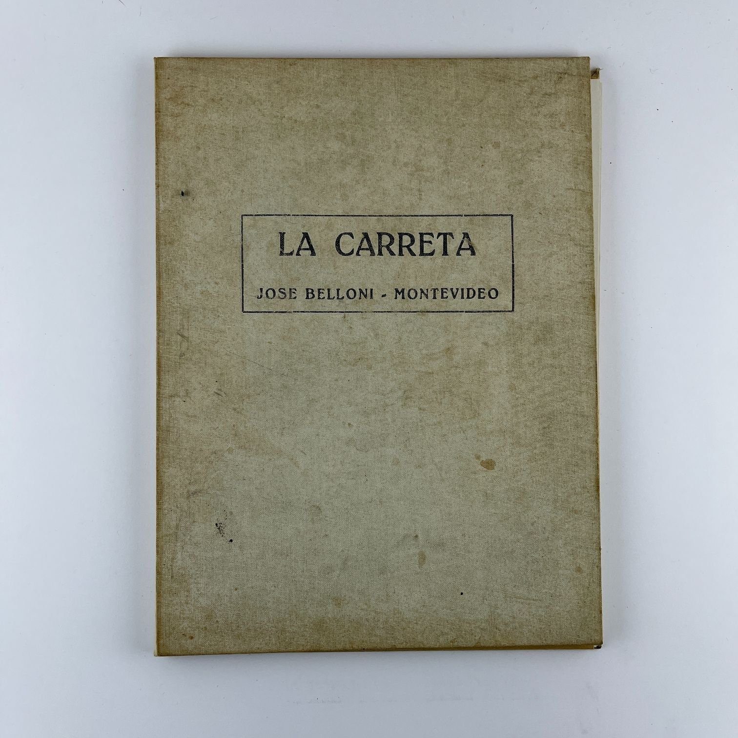 José Belloni "La carreta"