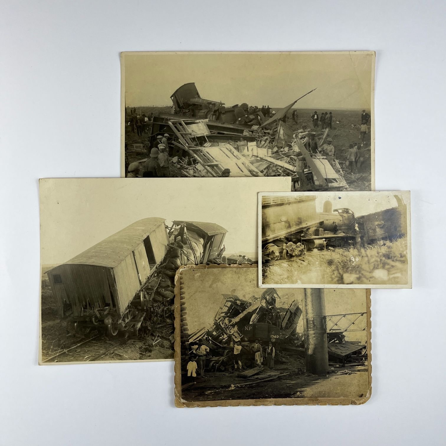 Fotografías accidentes ferroviarios