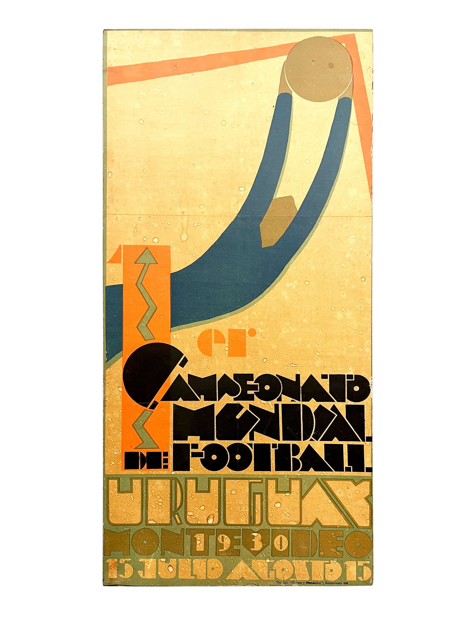 Afiche Mundial 1930