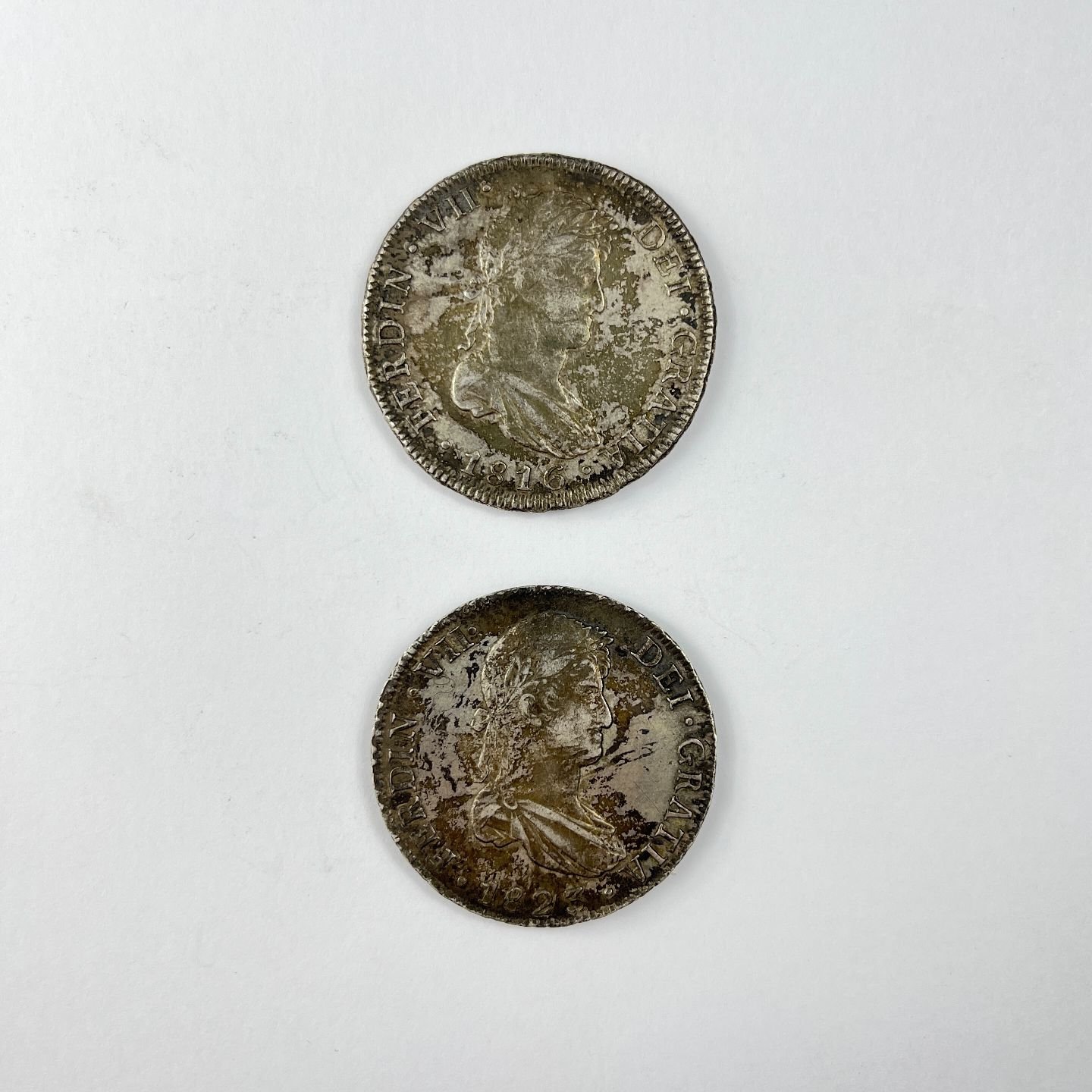 Monedas españolas en plata