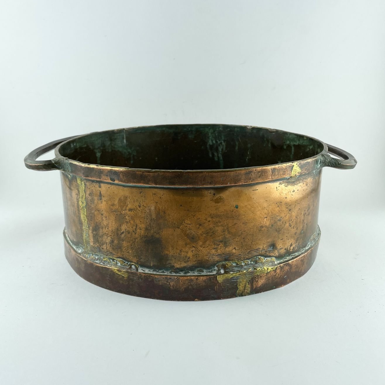 Tacho en cobre y bronce