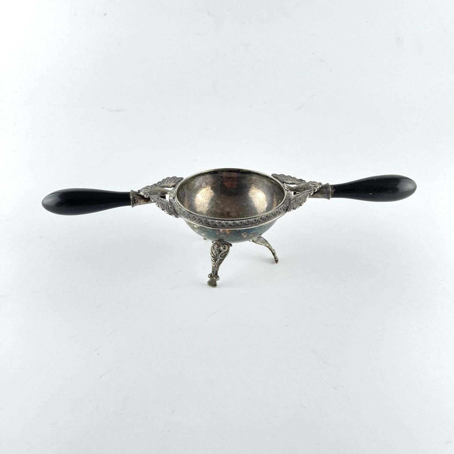 Braserillo hispanoamericano en plata