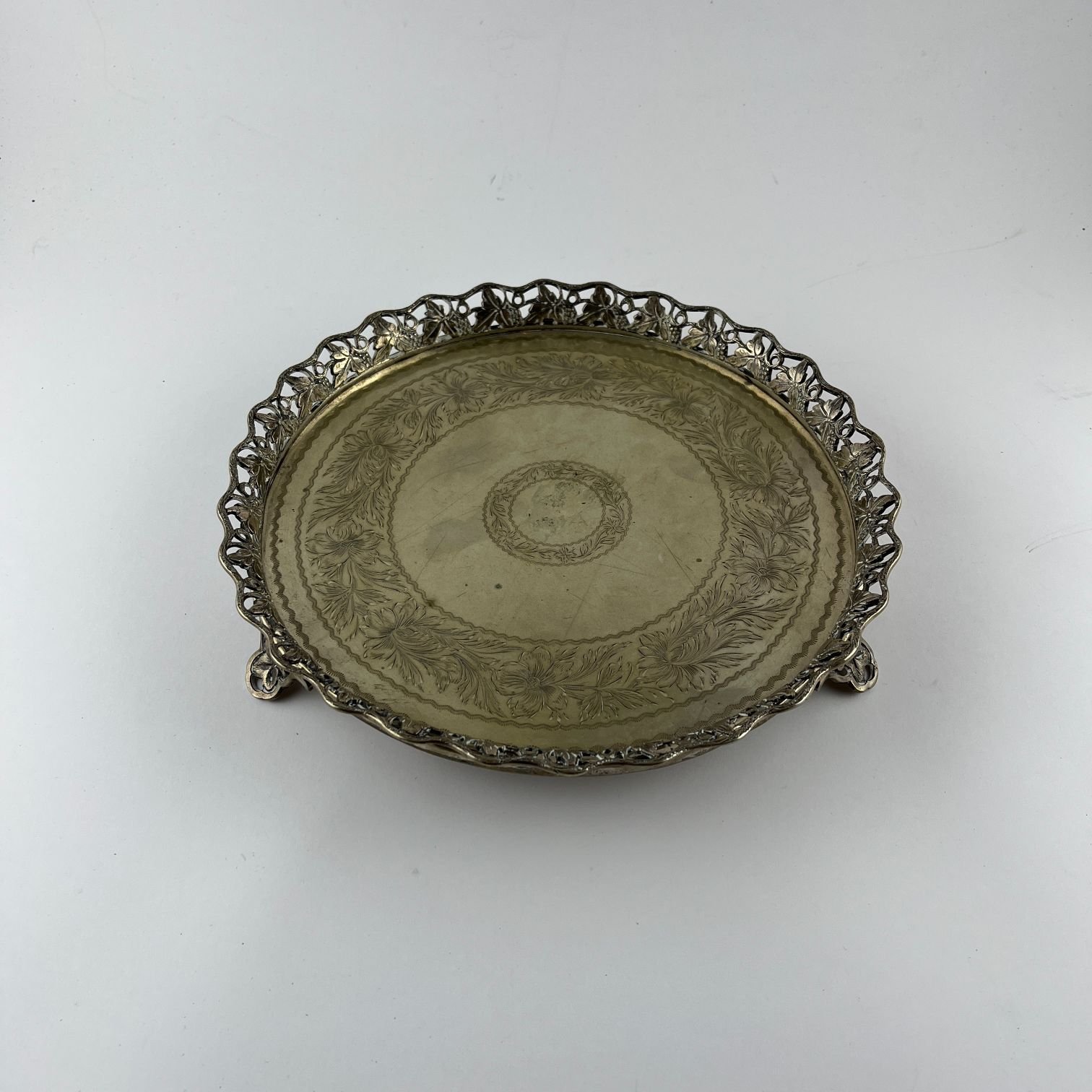 Bandeja portuguesa en plata