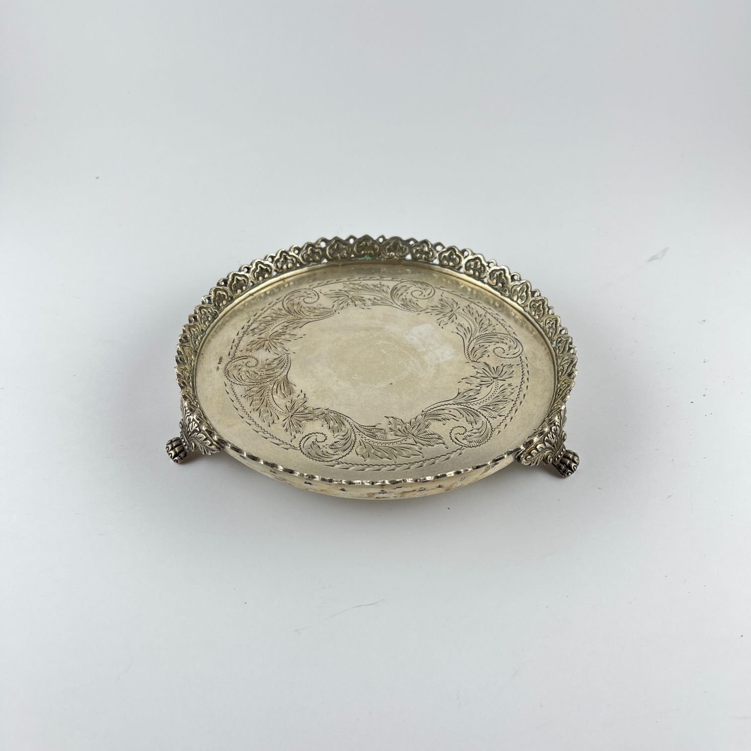 Bandeja portuguesa en plata