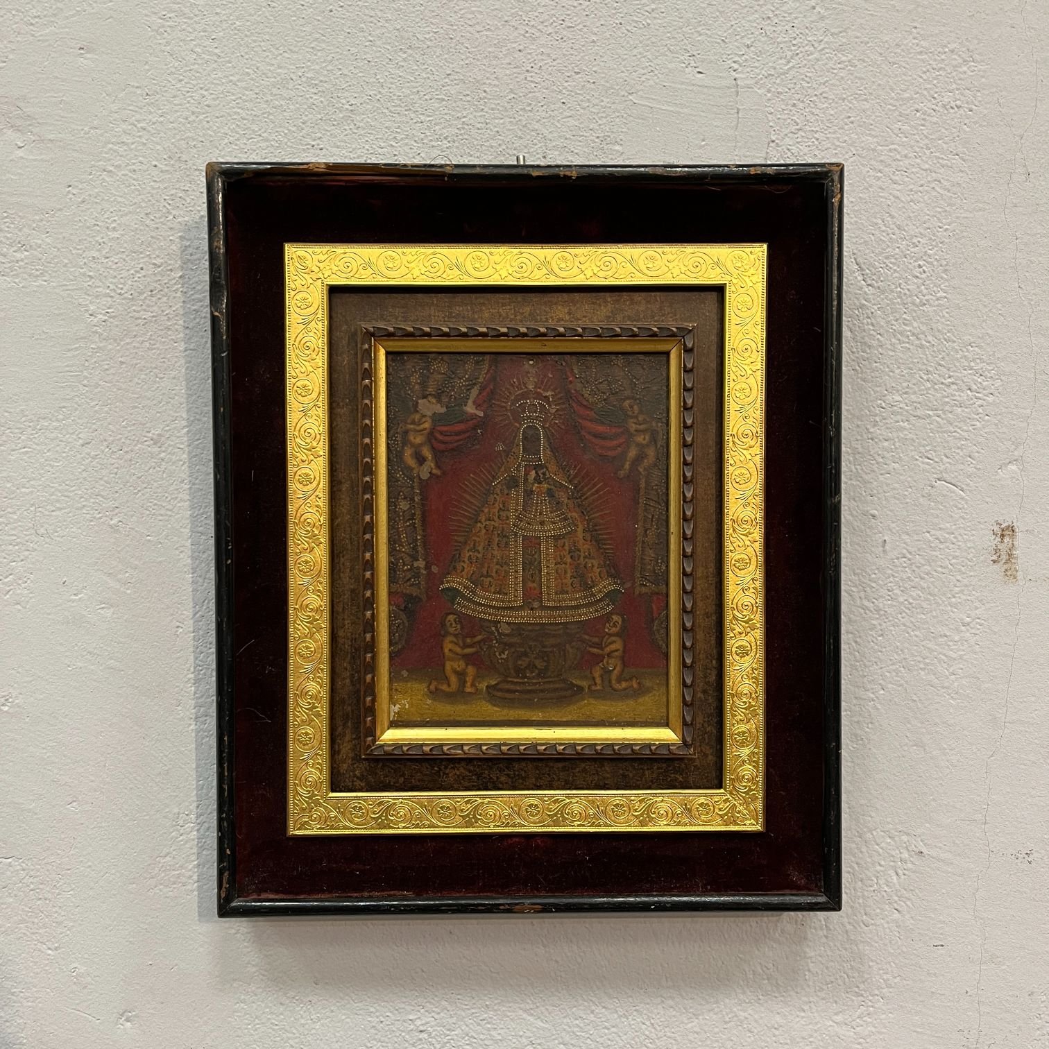 Óleo anónimo hispanoamericano