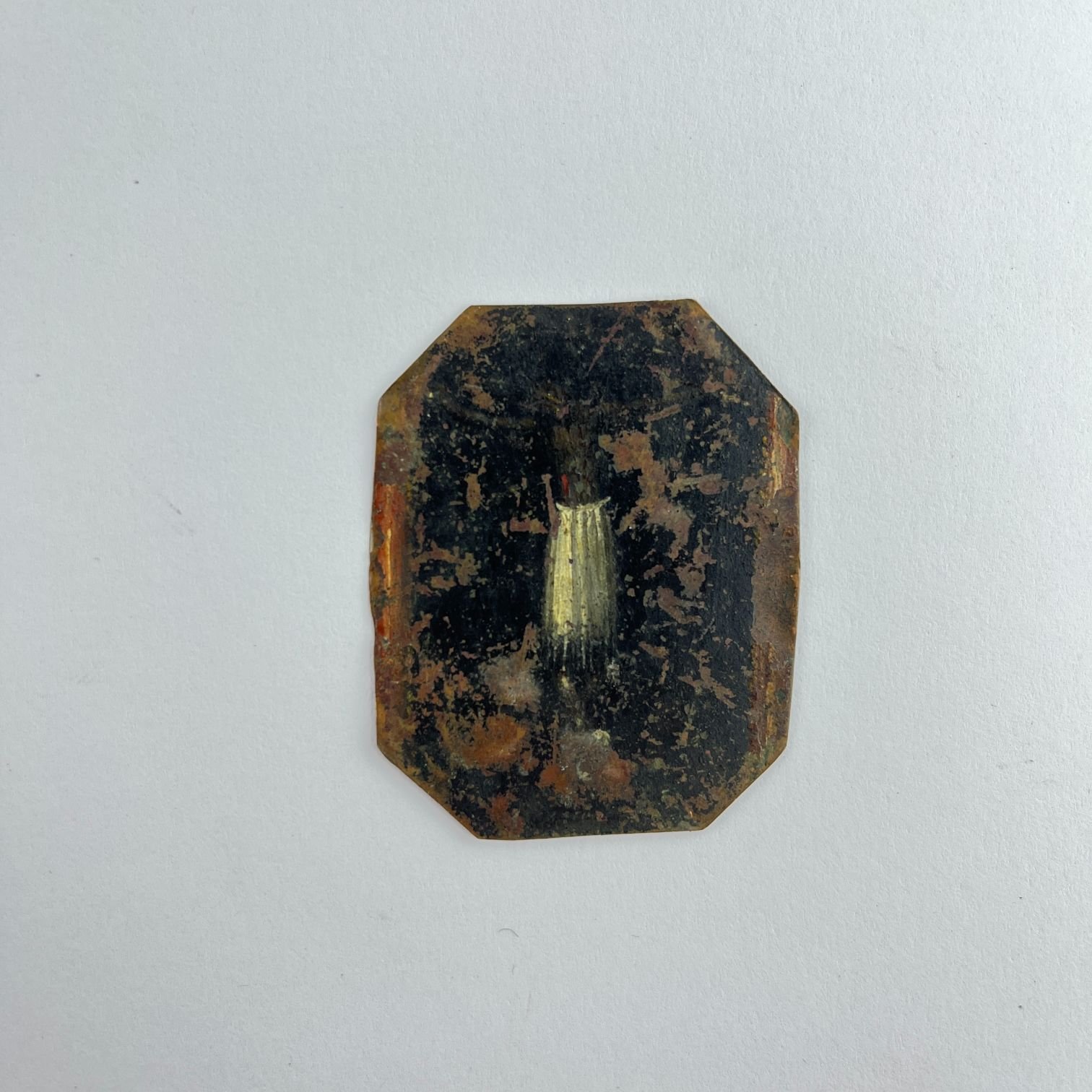 Óleo hispanoamericano miniatura - Imagen 3