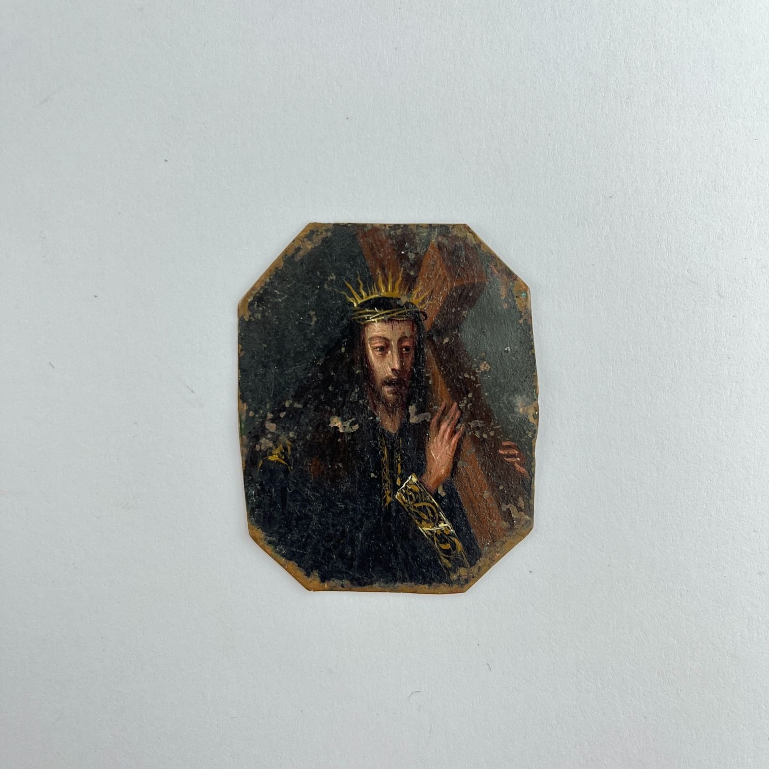 Óleo hispanoamericano miniatura - Imagen 4