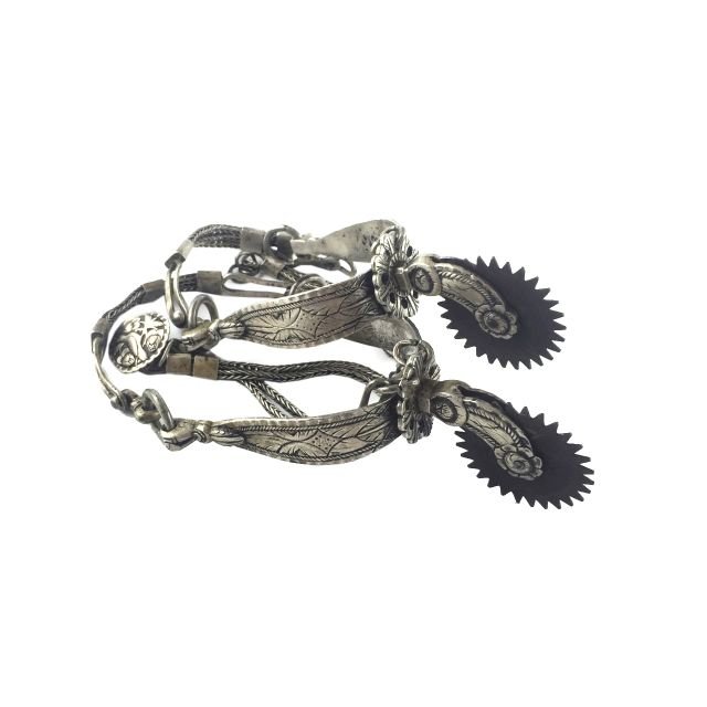 Espuelas en plata