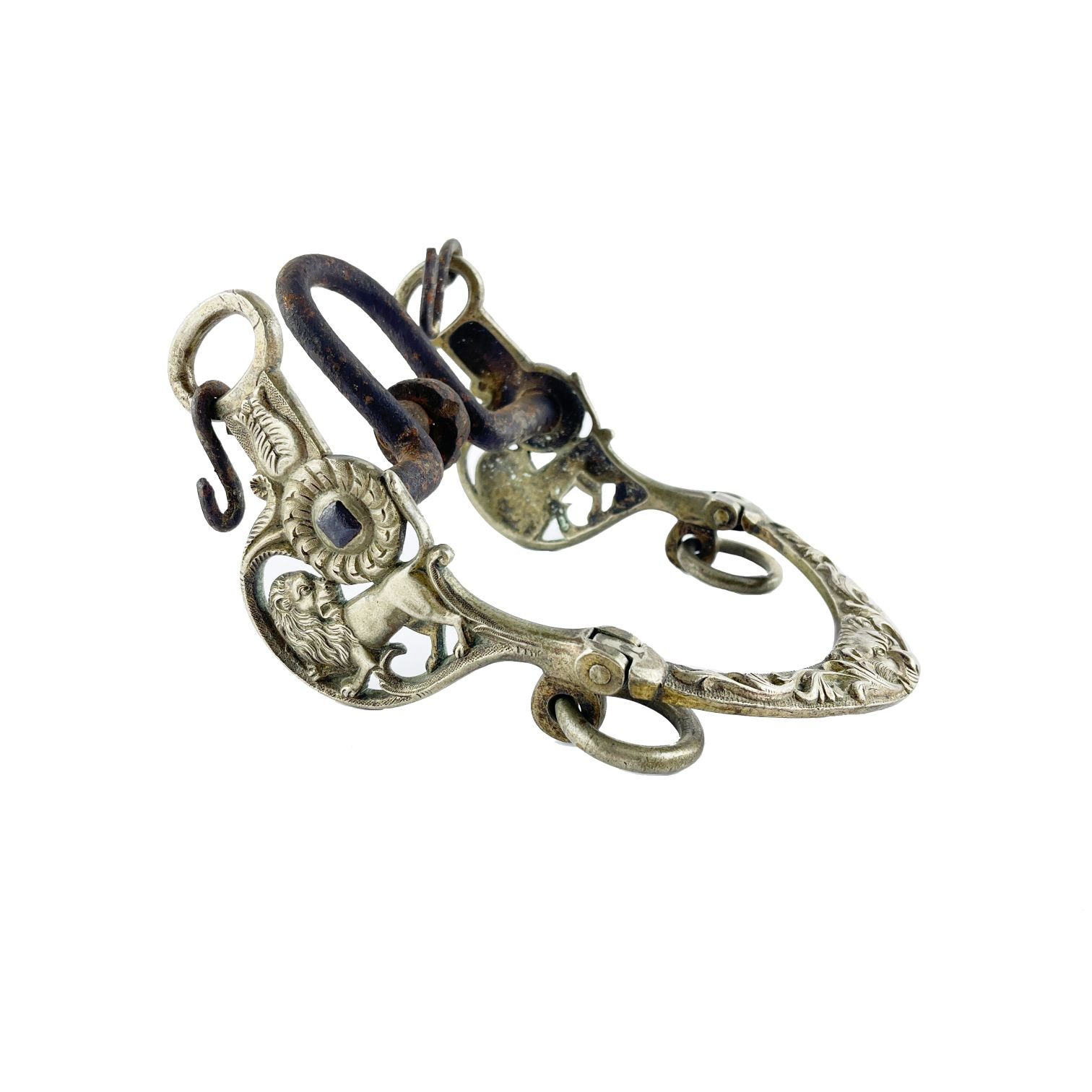 Freno en hierro forjado y metal