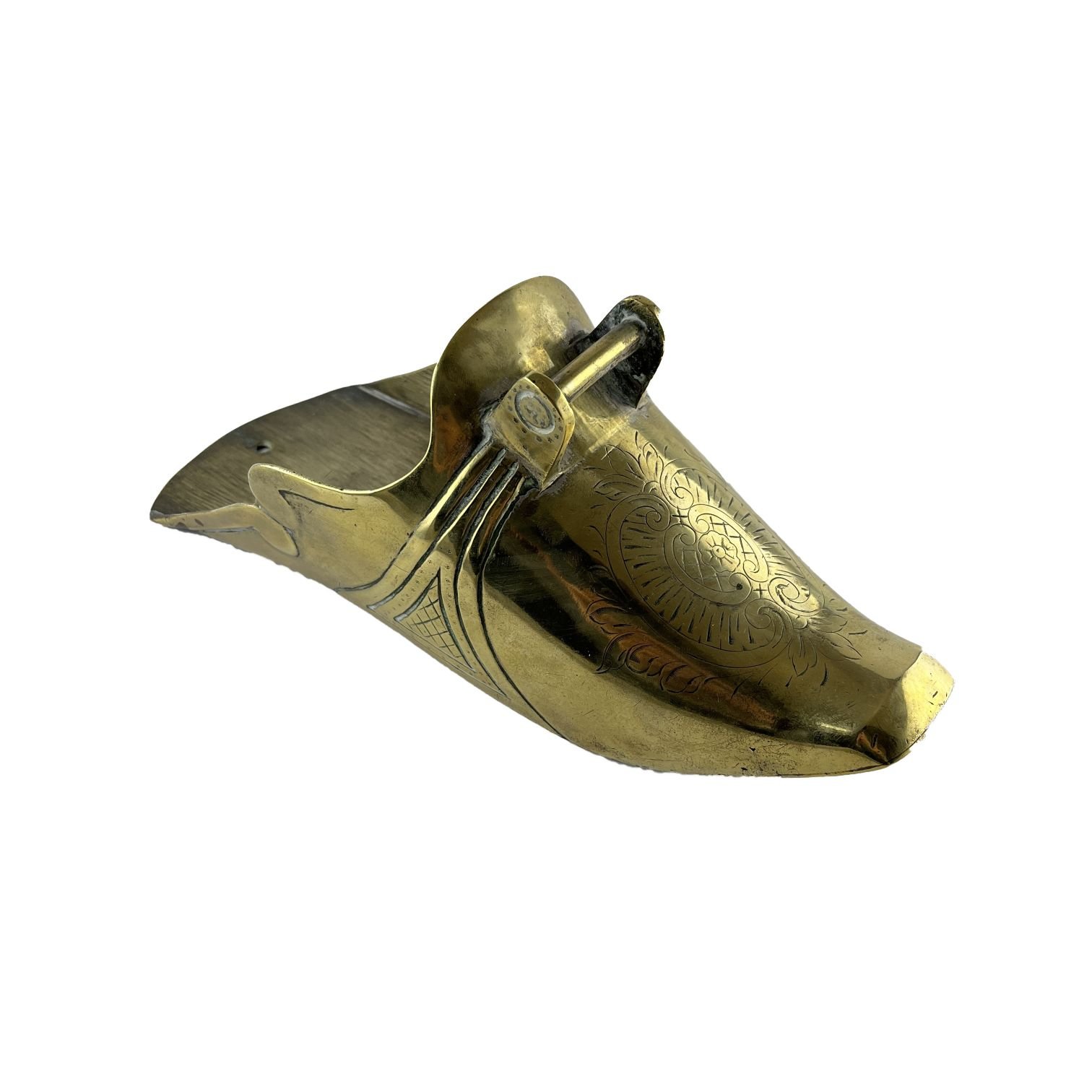 Estribo en bronce