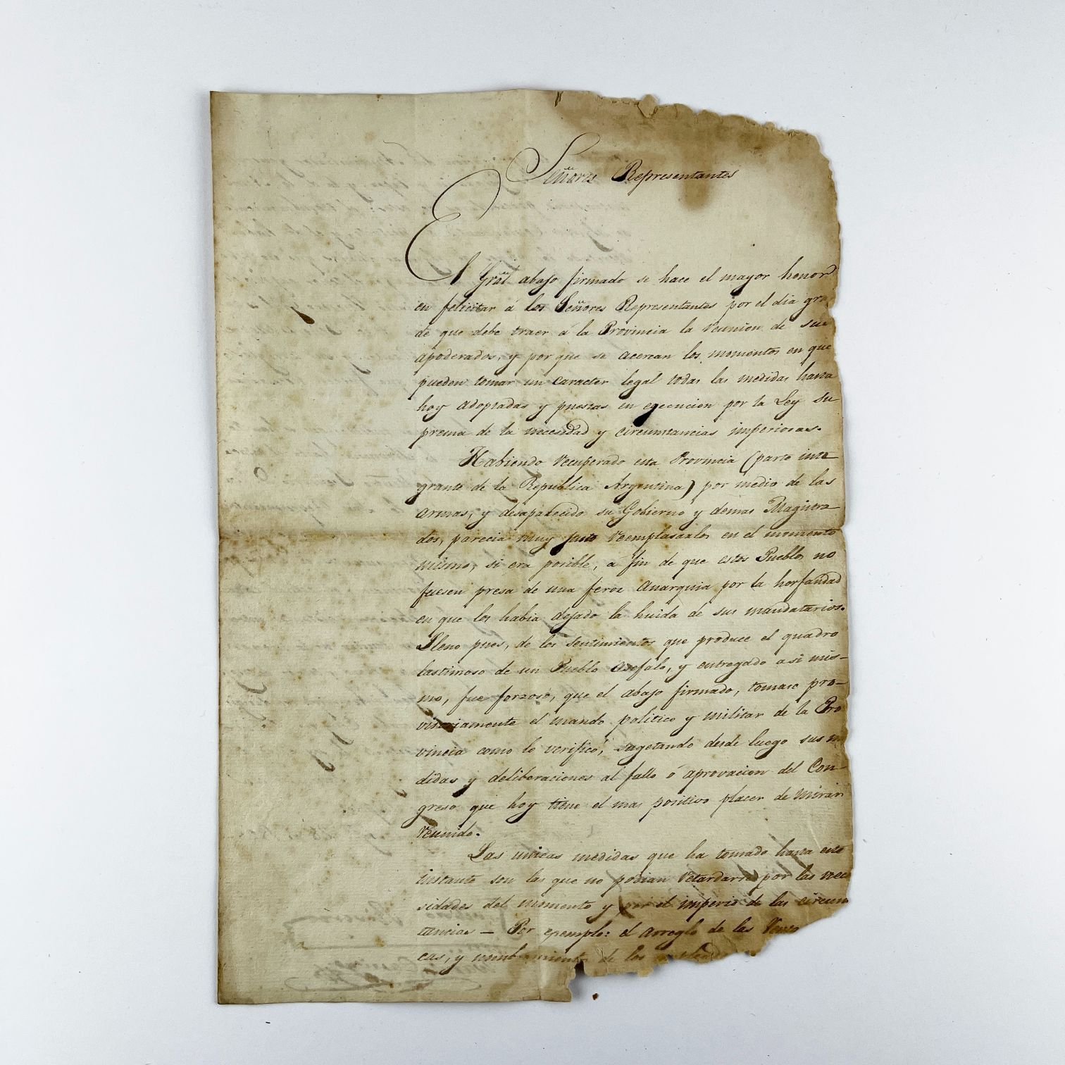 Documento Fructuoso Rivera