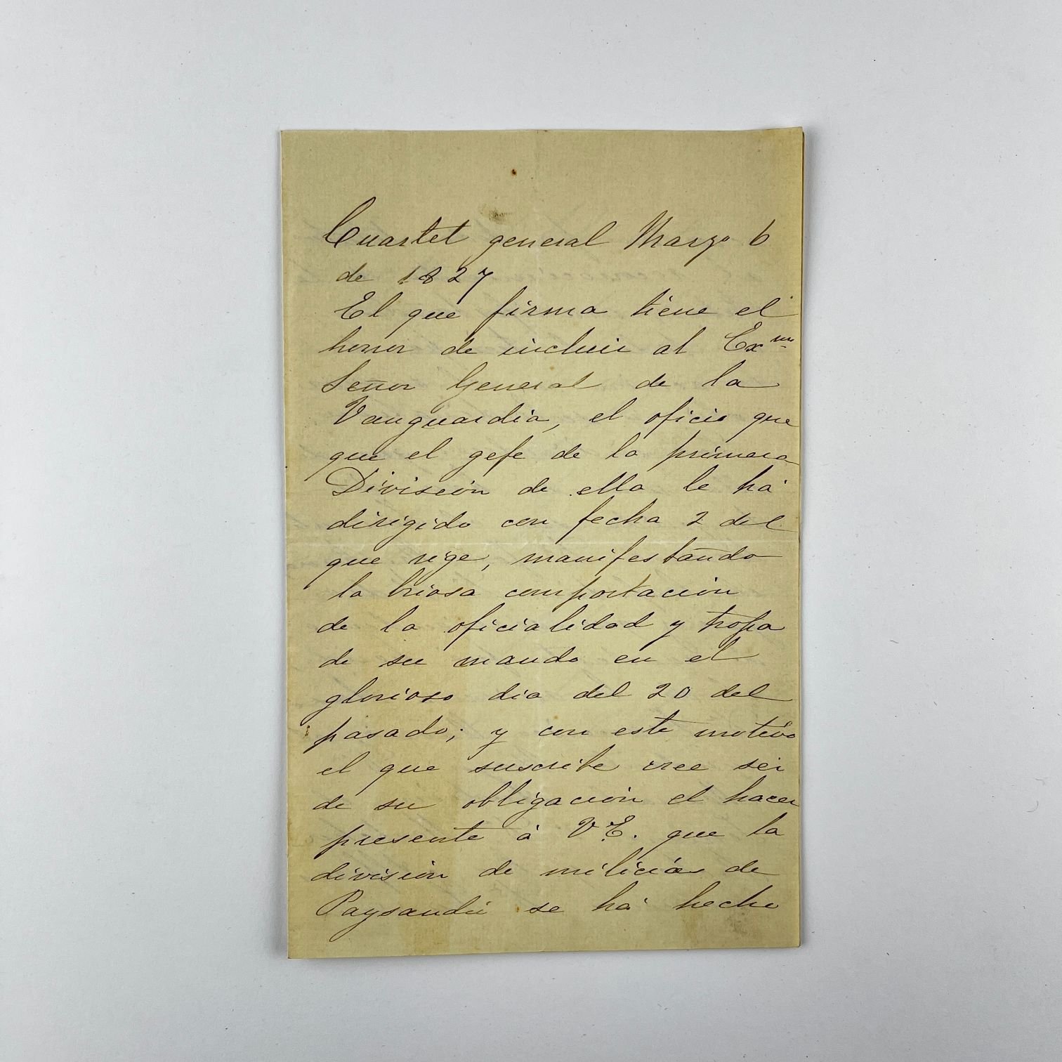 Documentos Juan Antonio Lavalleja - Imagen 2