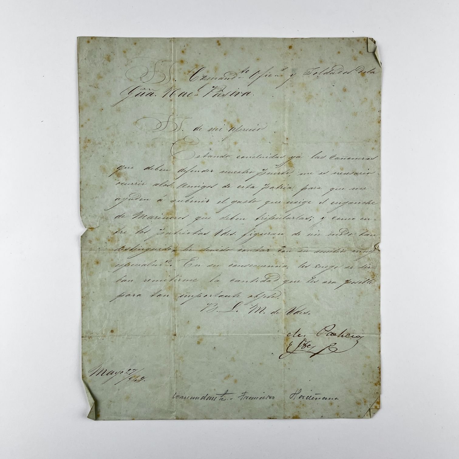 Documento Melchor Pacheco y Obes
