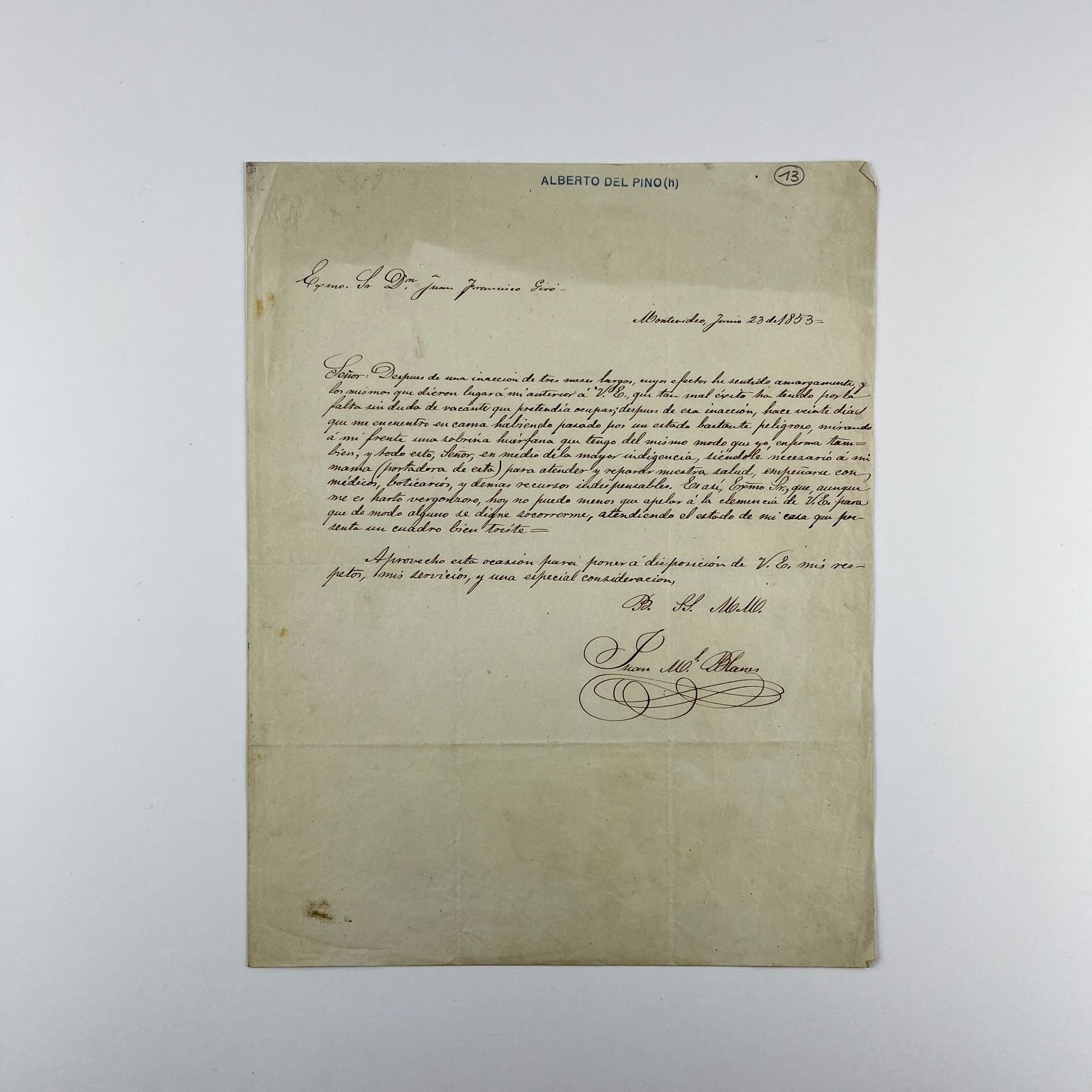 Documentos Juan Manuel Blanes