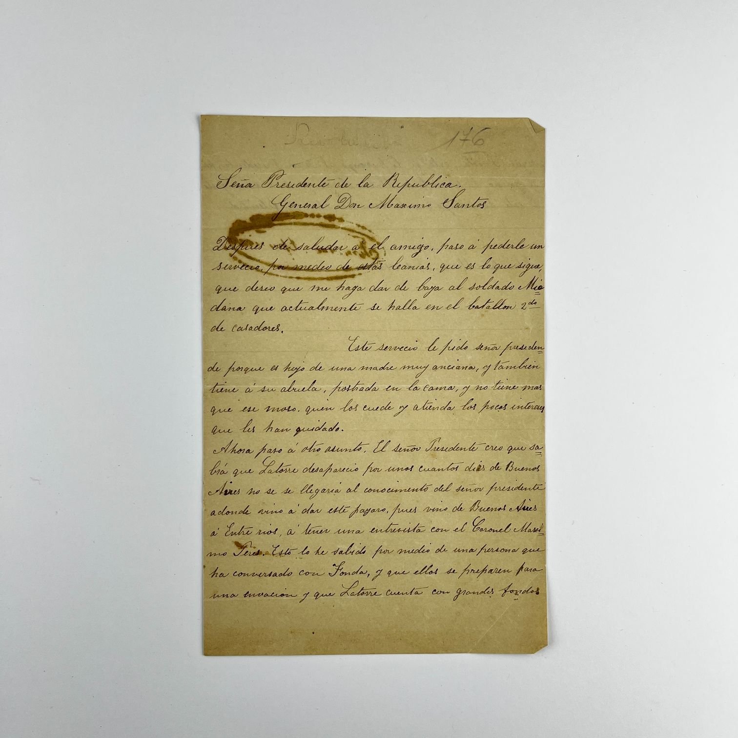 Documento Timoteo Aparicio