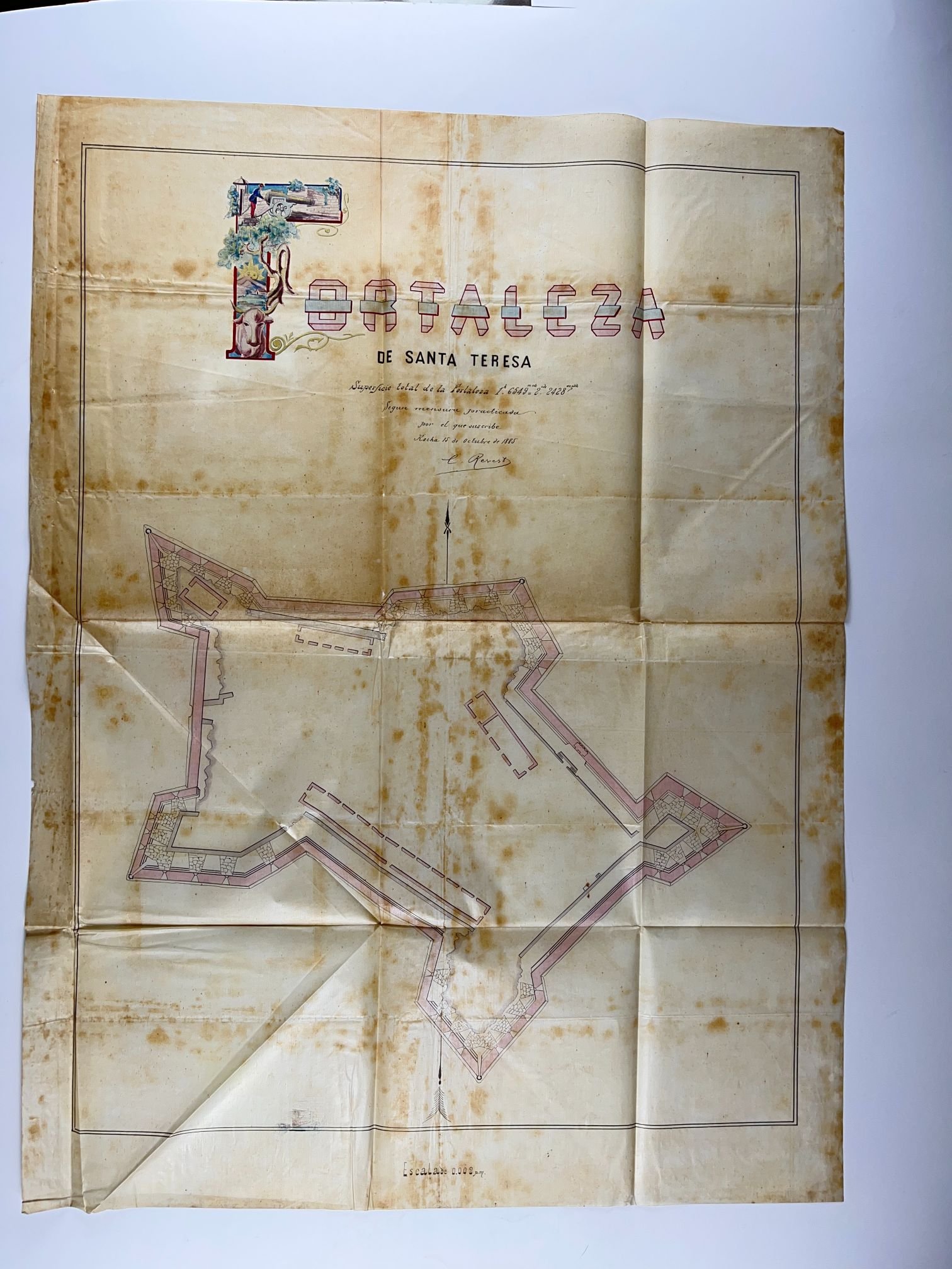 Plano Fortaleza Santa Teresa