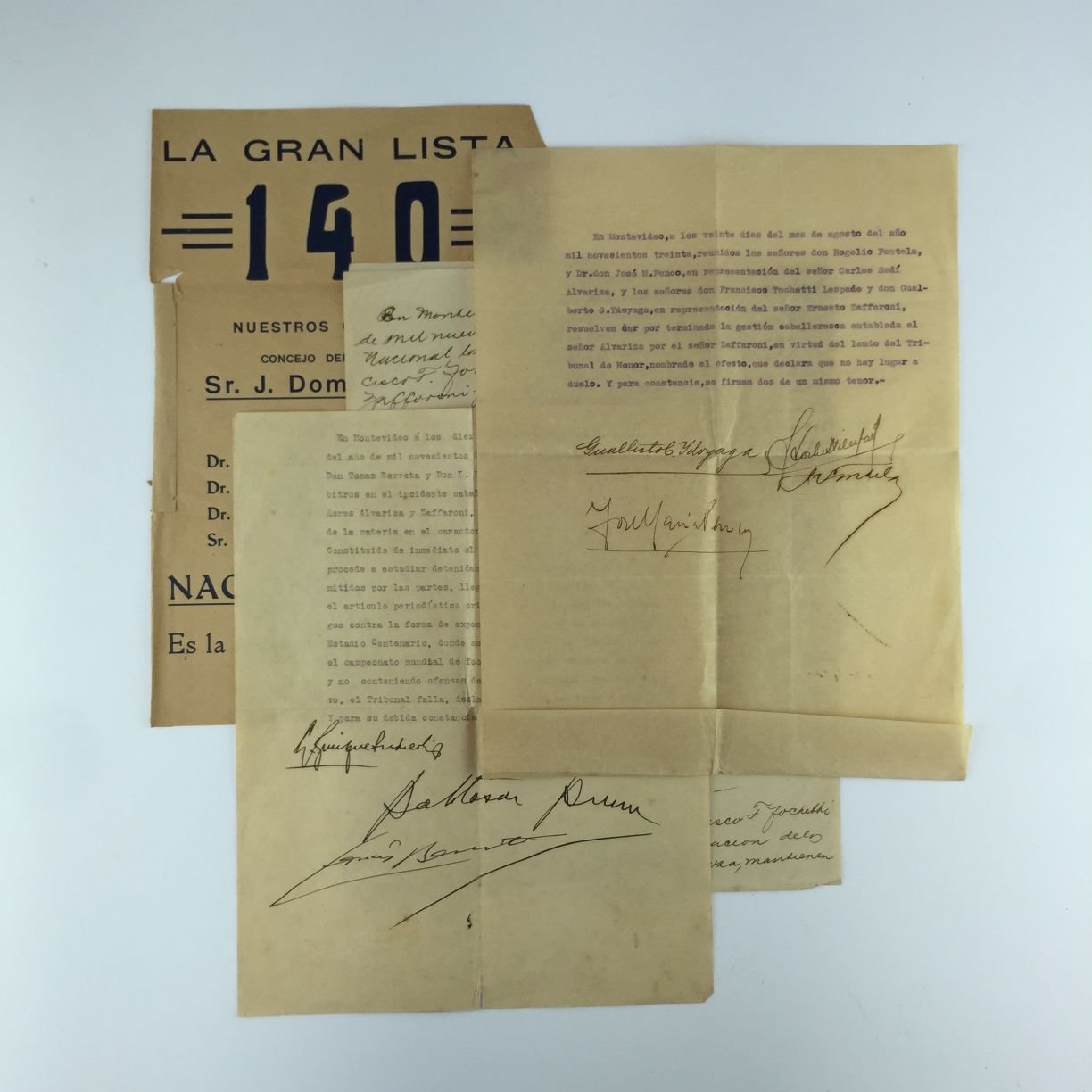 Documentos duelo caballeresco