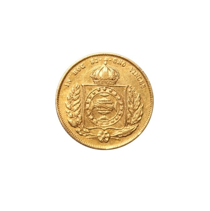 Moneda brasileña oro