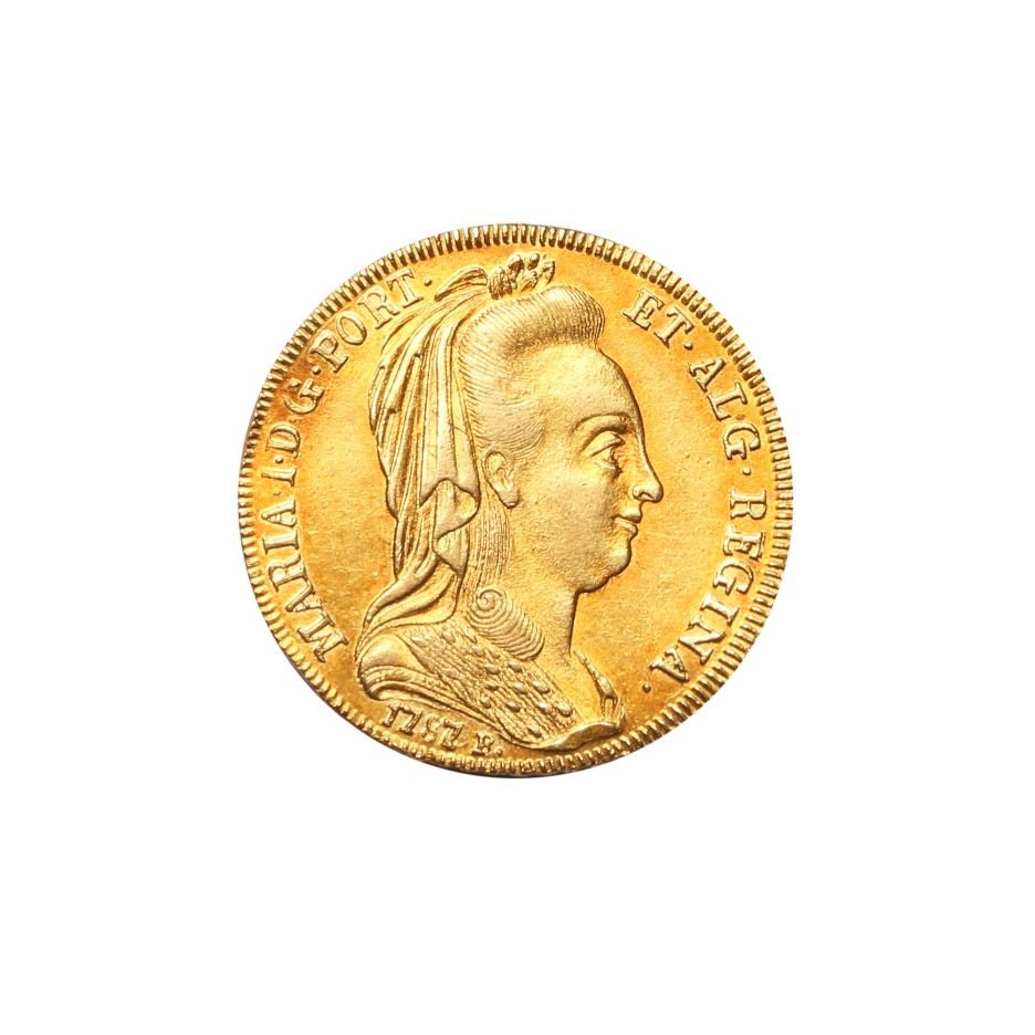 Moneda portuguesa oro