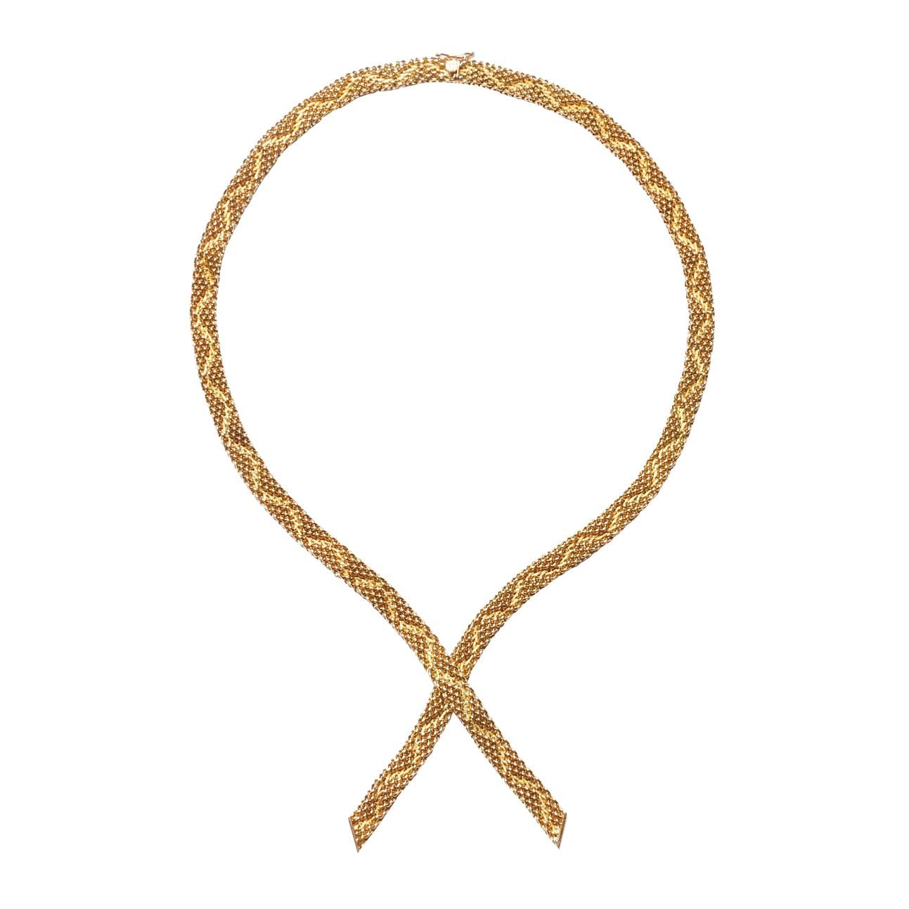 Gargantilla oro 18 K