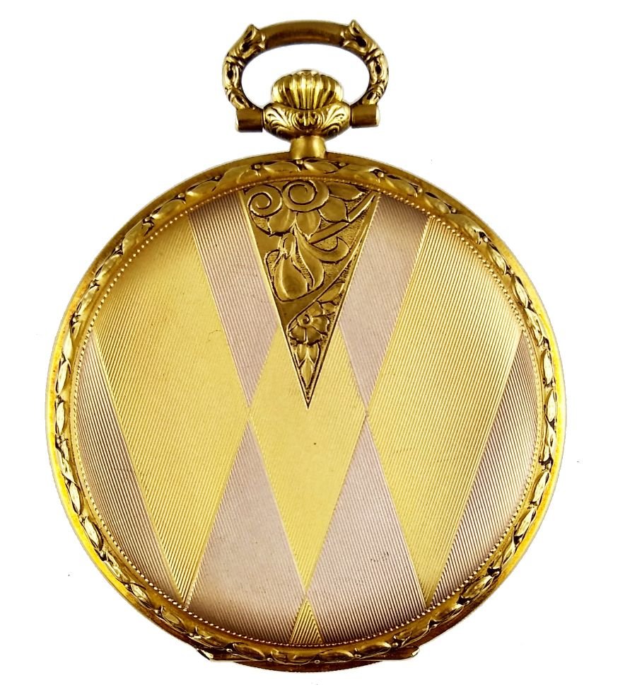 Reloj de bolsillo art decó Longines oro 18 K