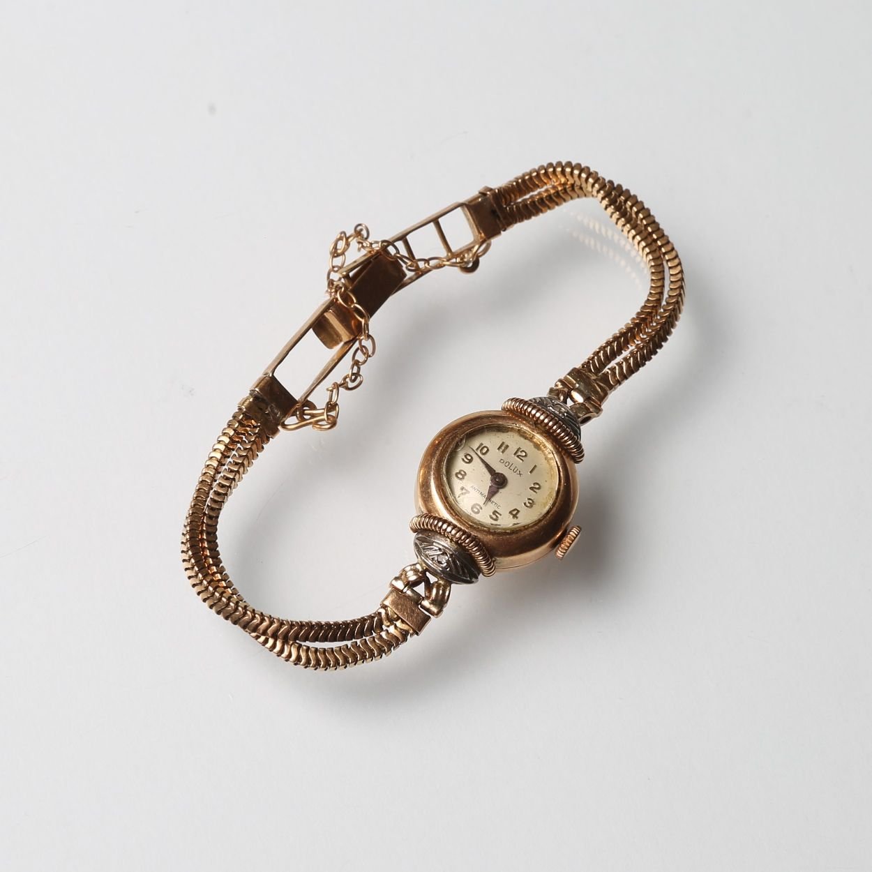 Reloj pulsera Dolux oro 18 K y diamantes
