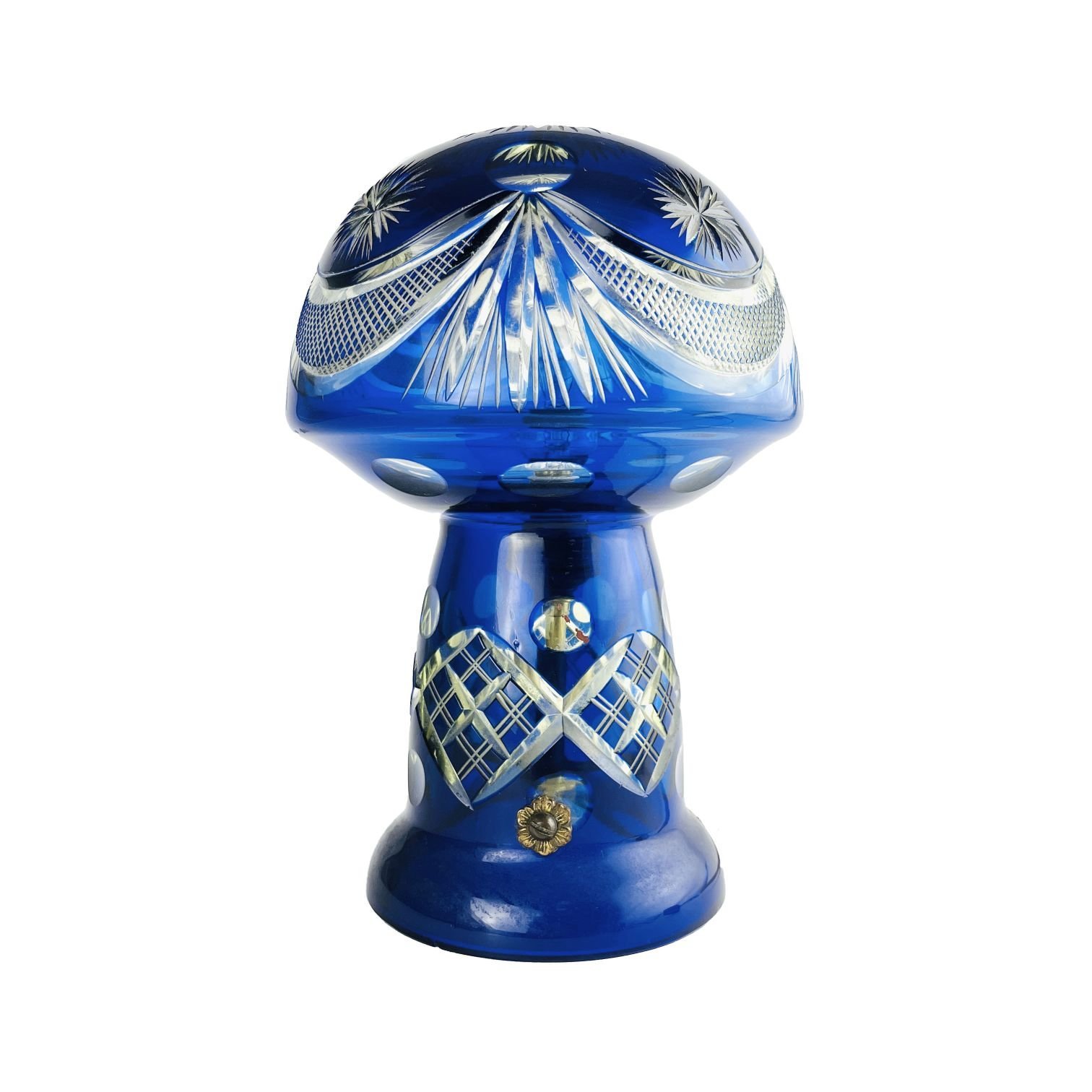 Lámpara en cristal de Bohemia