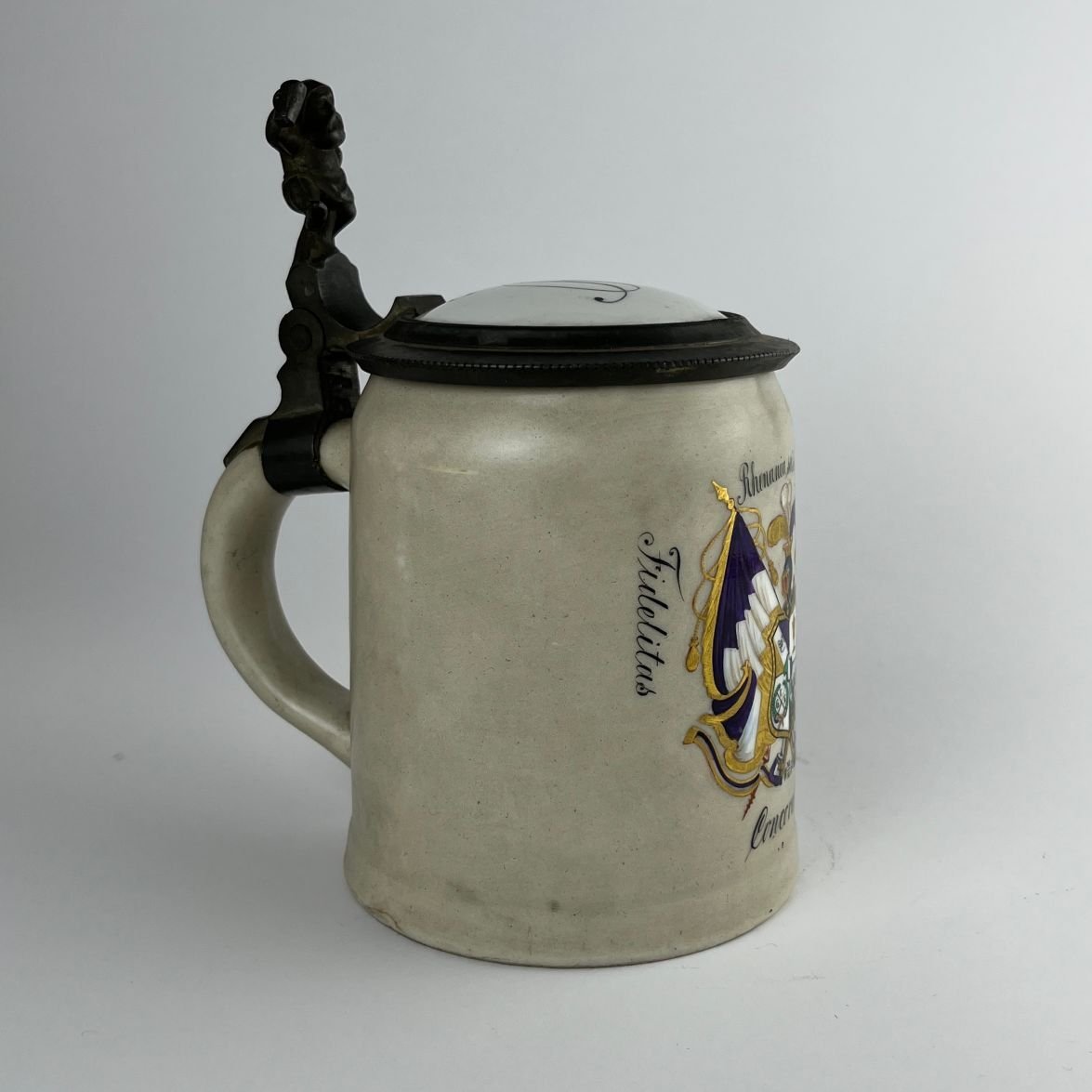 Tankard alemán en porcelana - Imagen 2