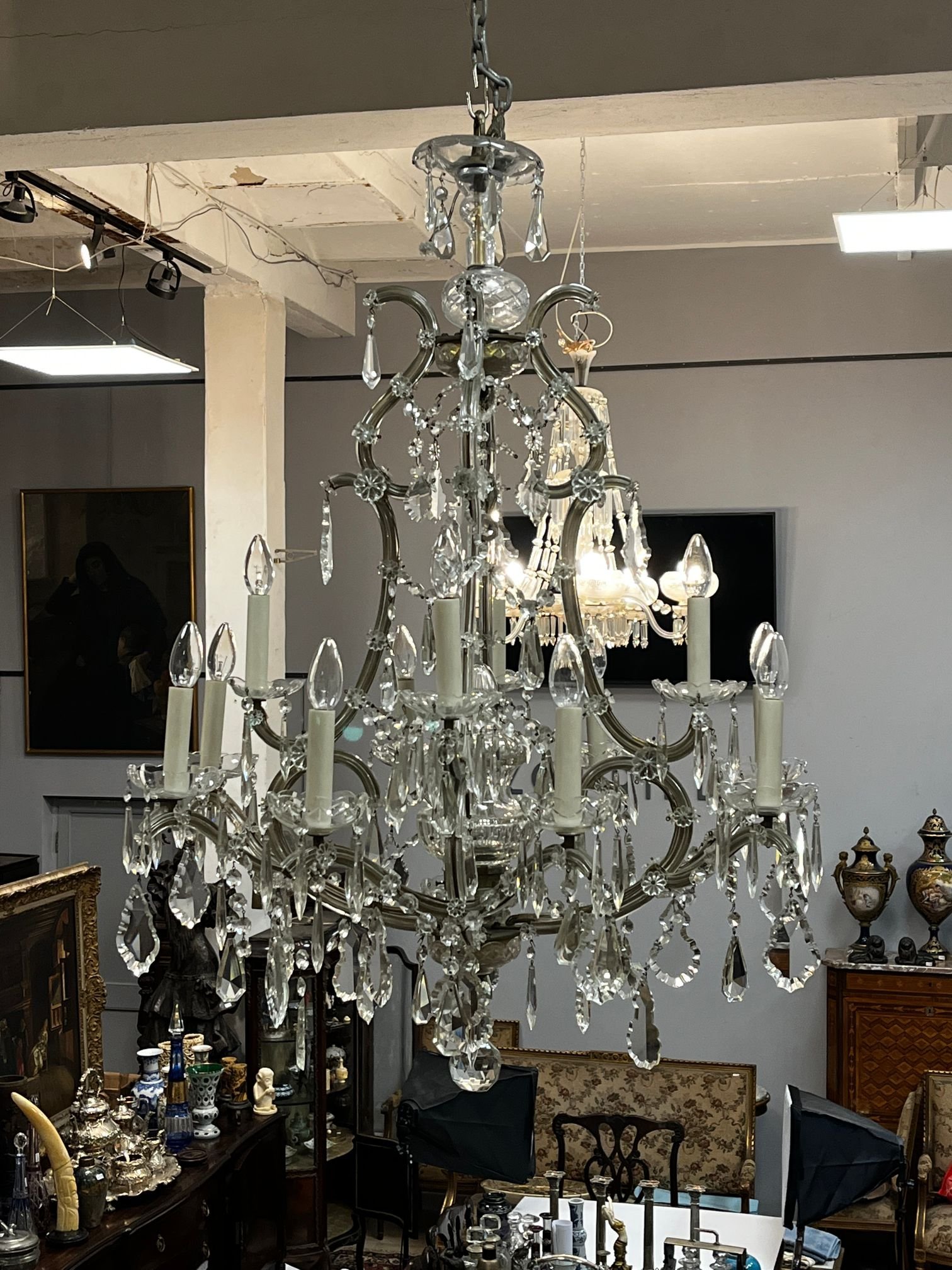 Araña estilo María Teresa