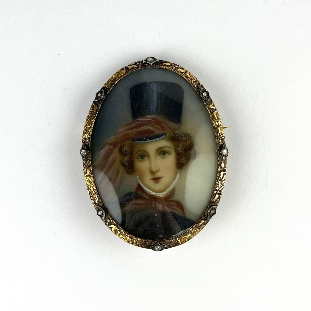 Retrato en miniatura