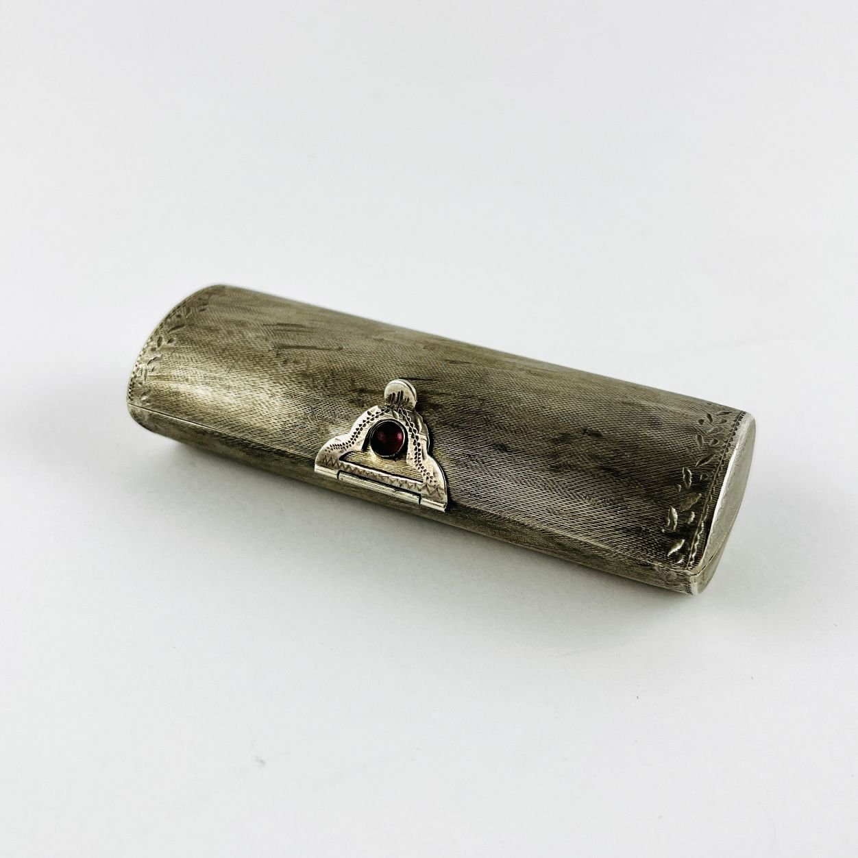 Cigarrera de bolsillo en plata