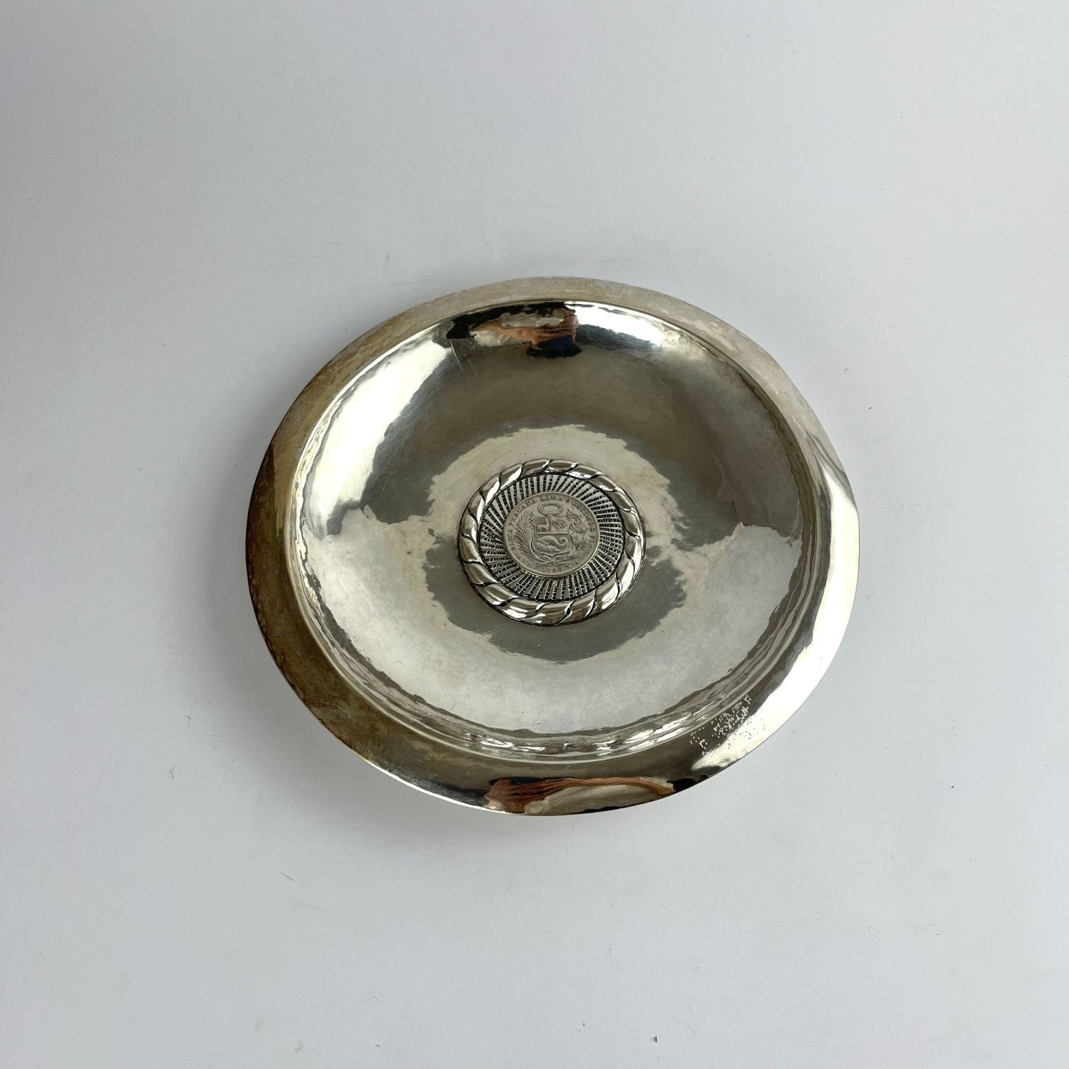 Salvilla peruana en plata