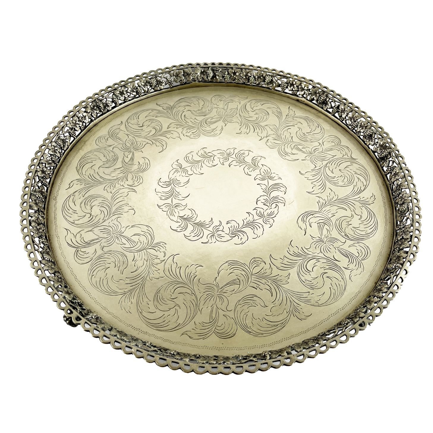 Bandeja portuguesa en plata