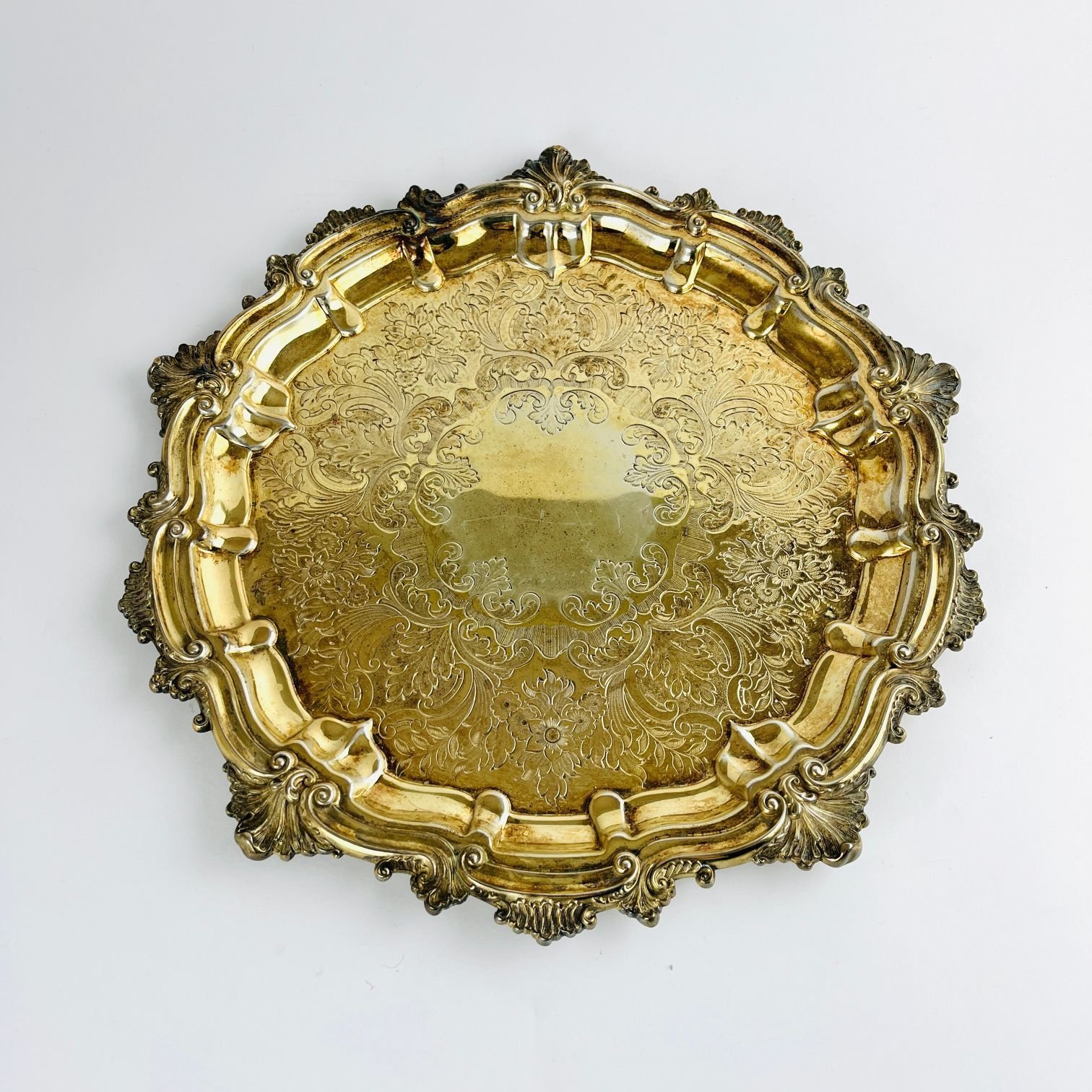 Juego de cinco bandejas inglesas