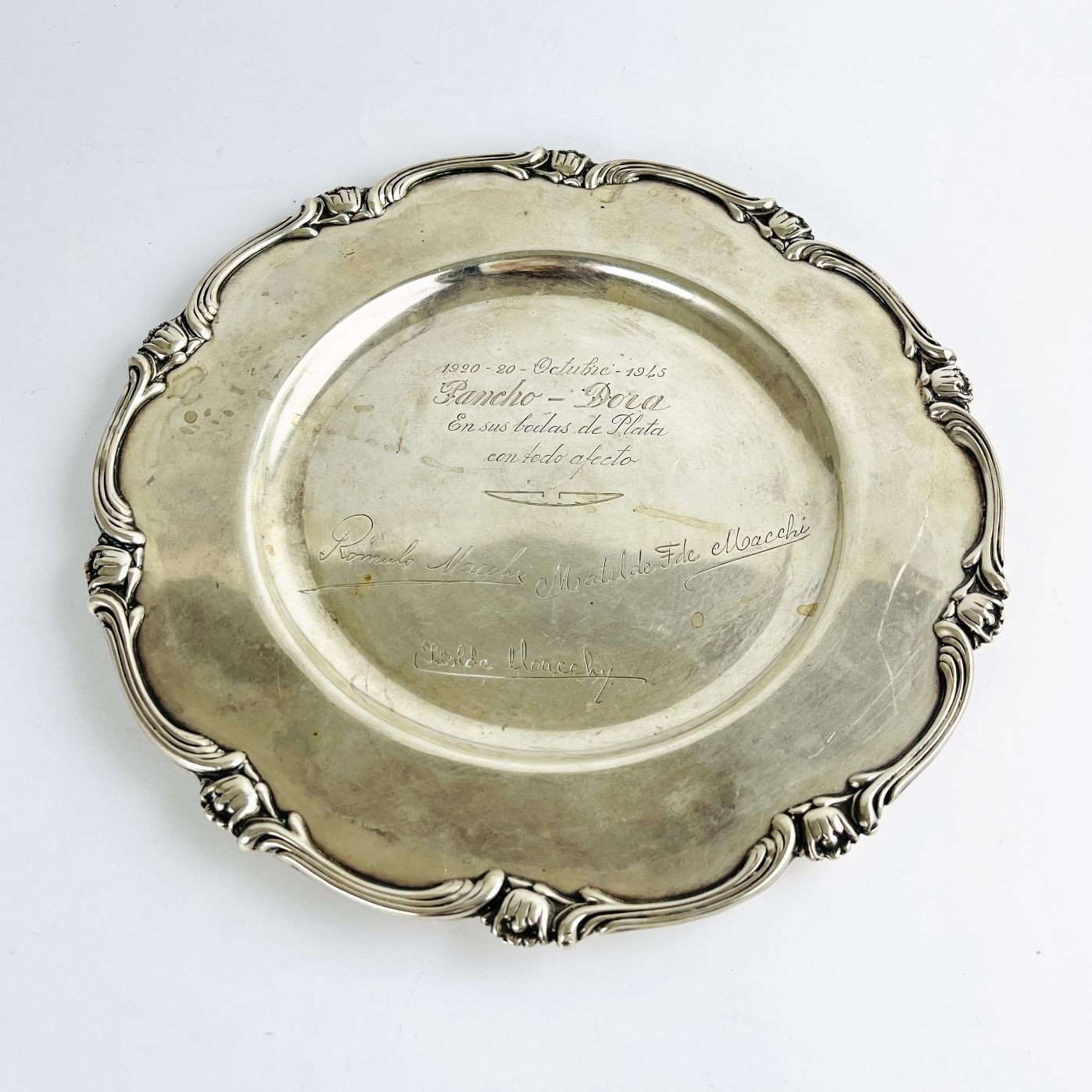 Bandeja peruana en plata