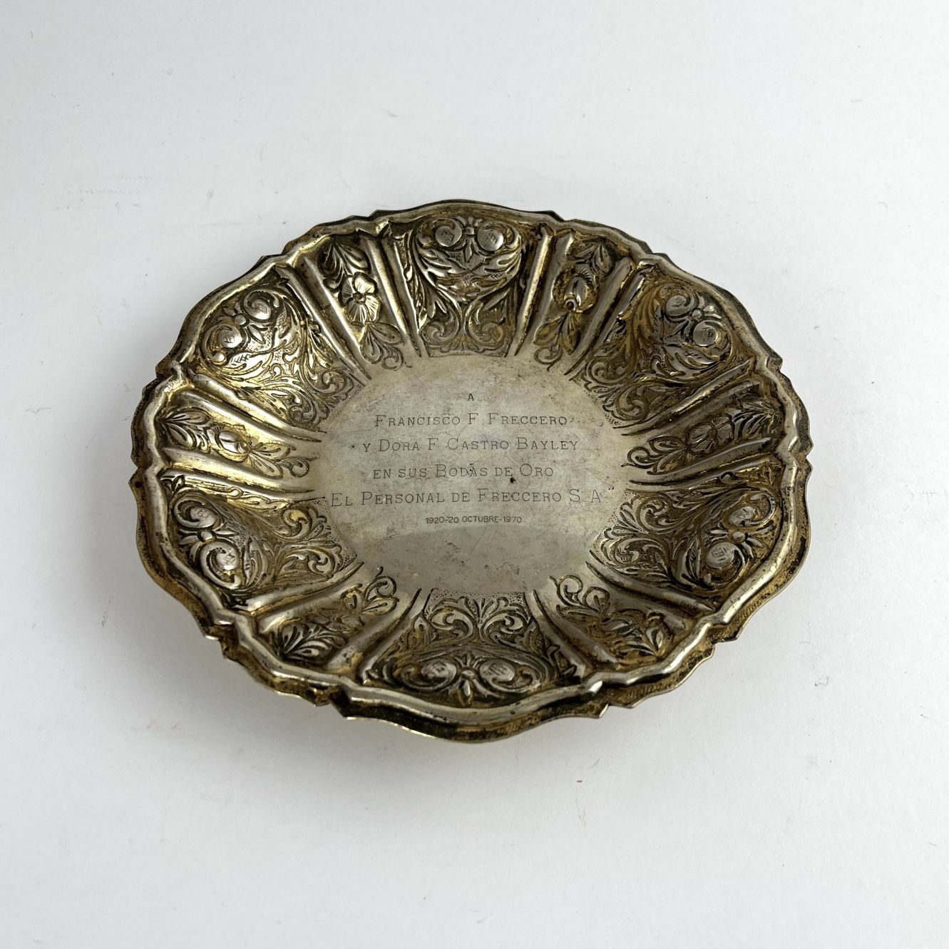 Despojador danés en plata