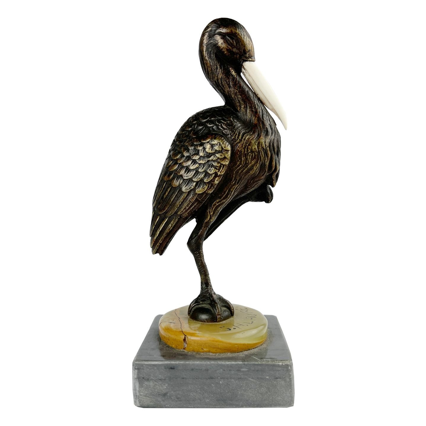 Escultura art decó criselefantina