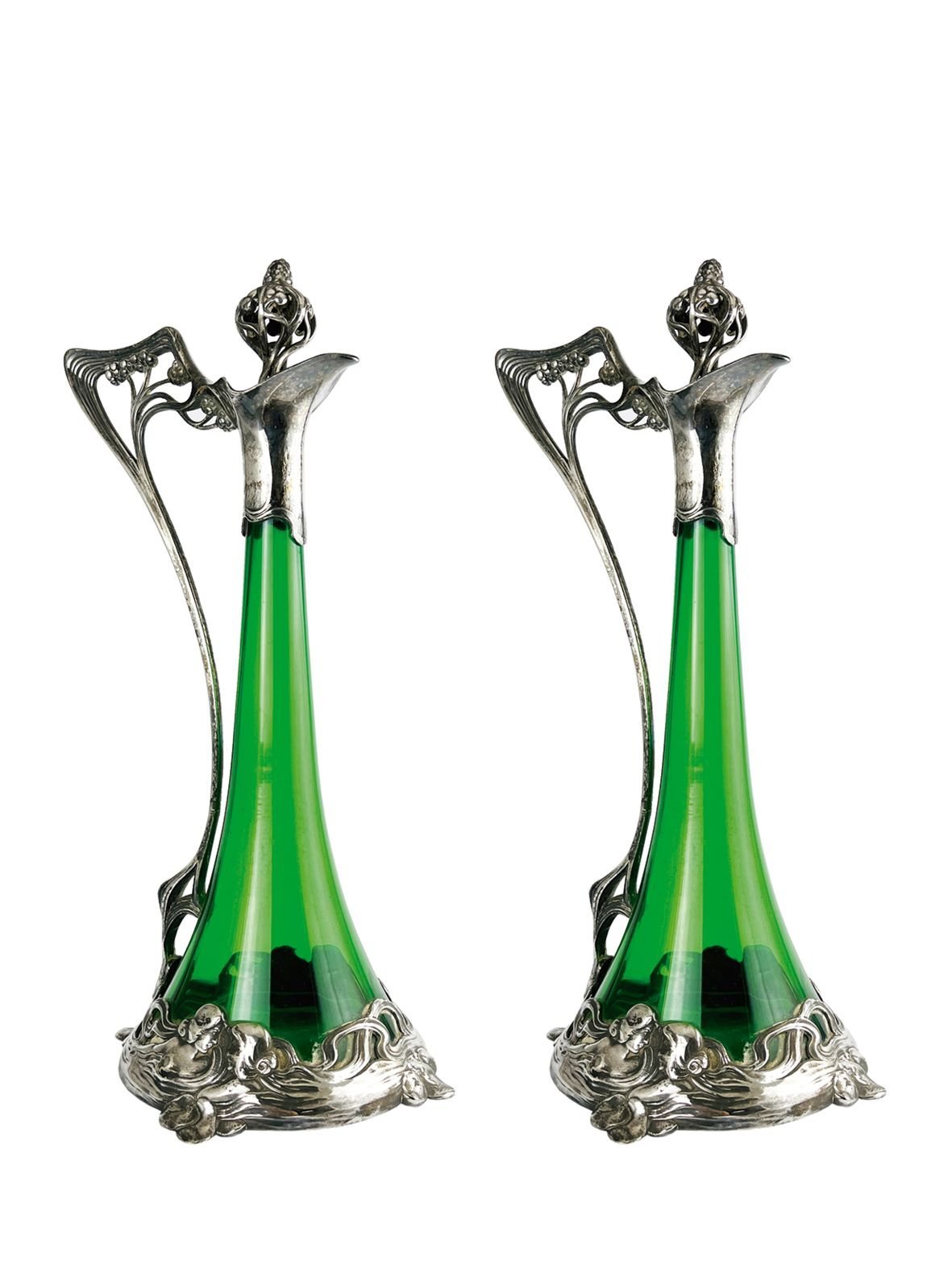 Par de jarras art nouveu