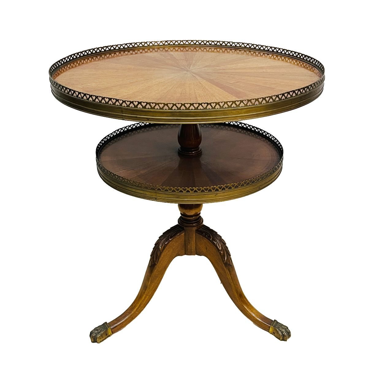 Par de mesas auxiliares inglesas