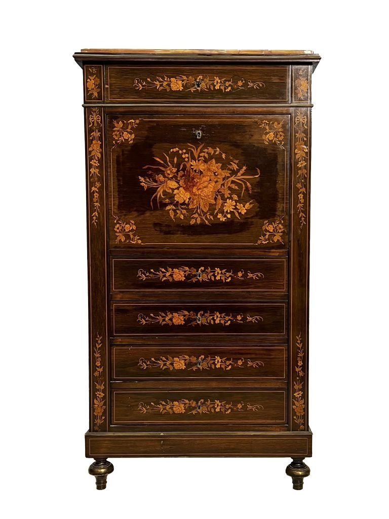 Secretaire inglés estilo Luis Felipe