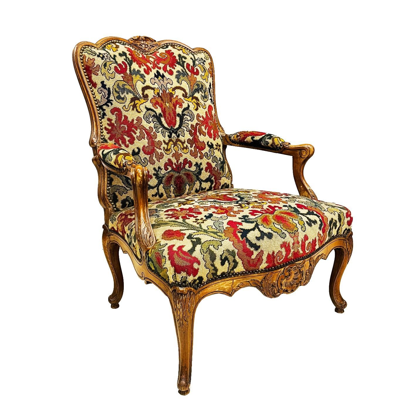 Par de sillones estilo Luis XV