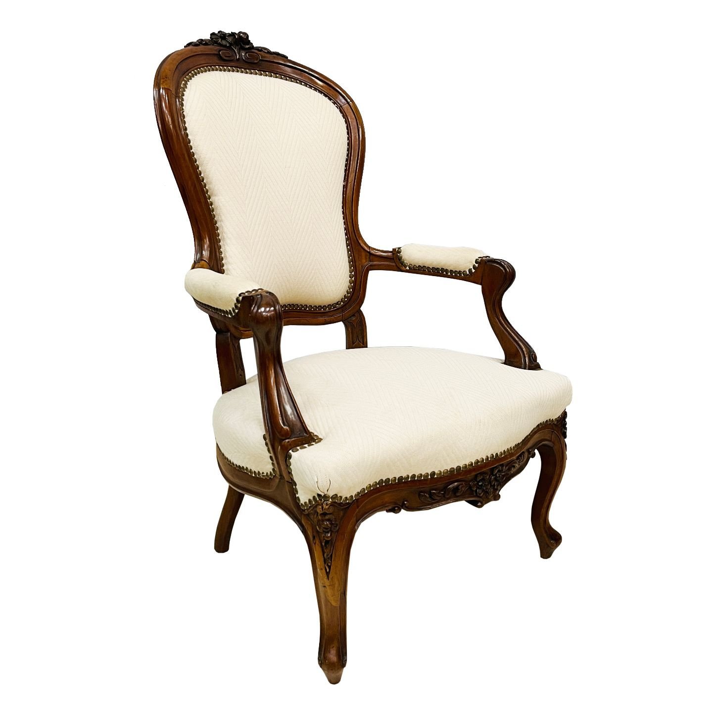 Par de sillones ingleses estilo victoriano