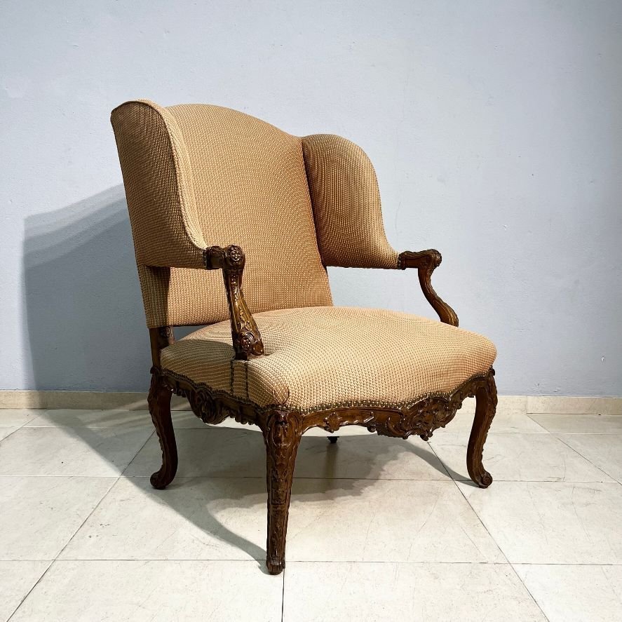 Par de bergères estilo Luis XV