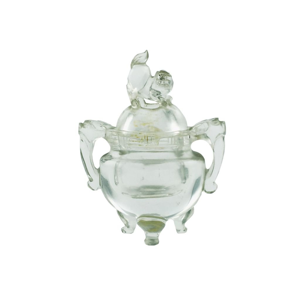 Potiche chino en cristal