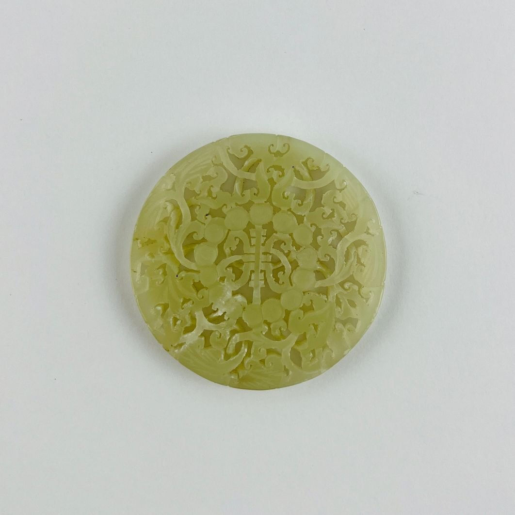 Plac china en jade celadón