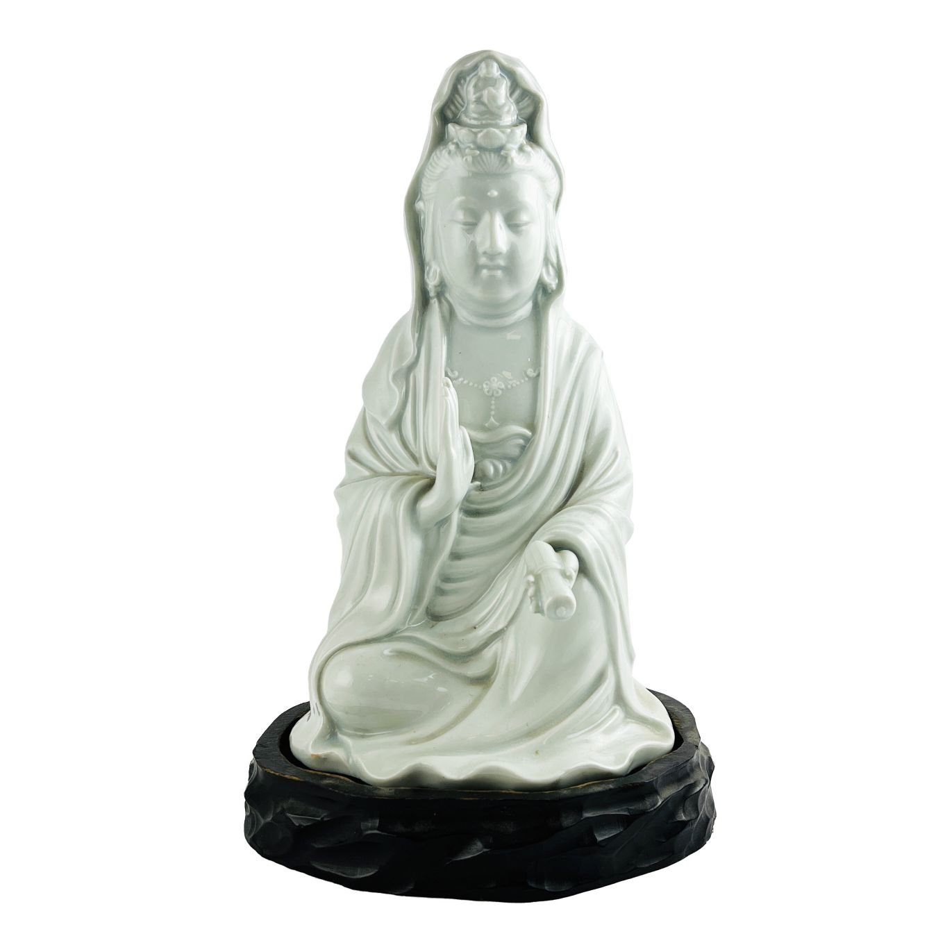 Escultura china en porcelana Blanc de Chine